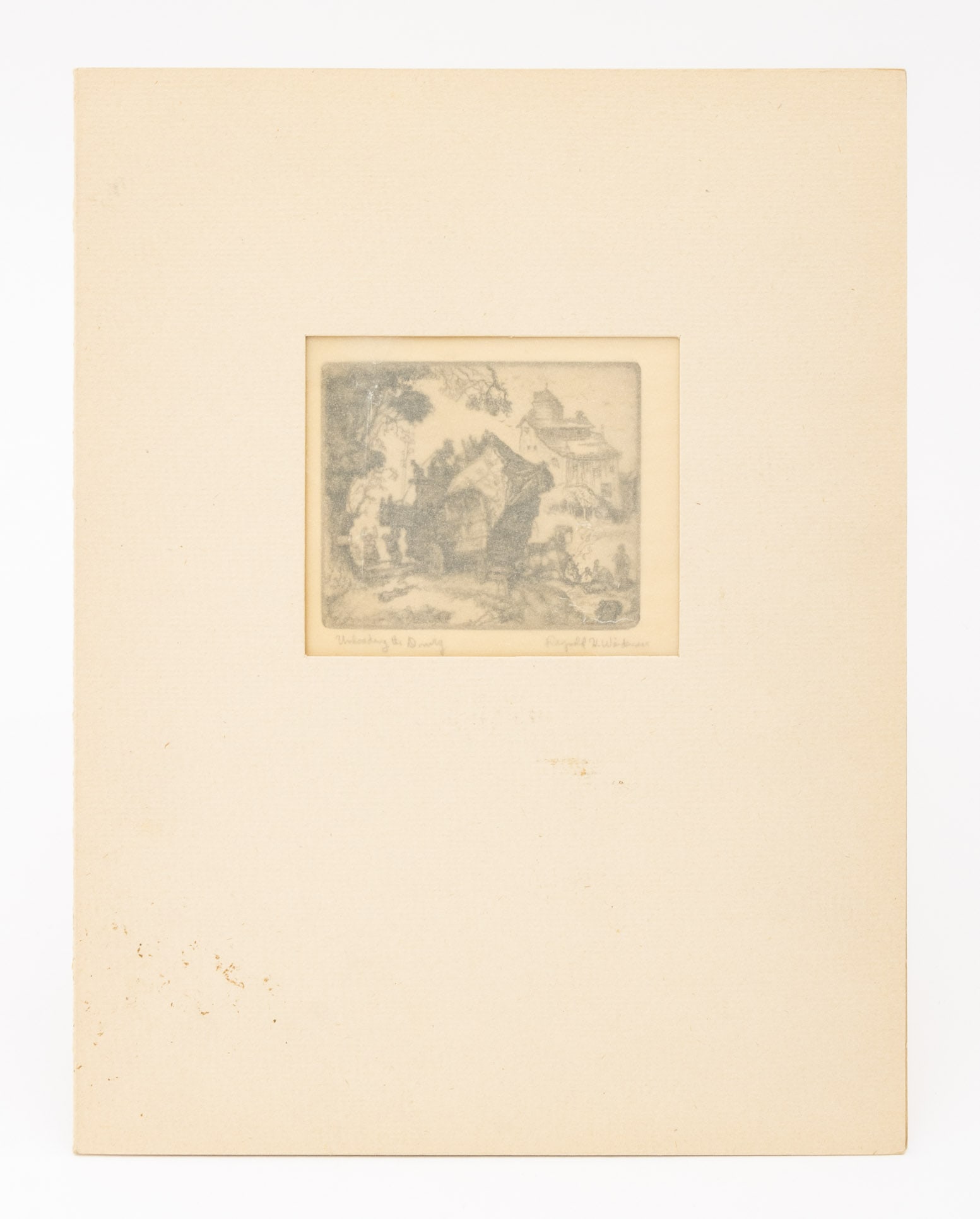 Reynold Weidenaar "Unloading the Dowry", 1945 (1 of 7)
