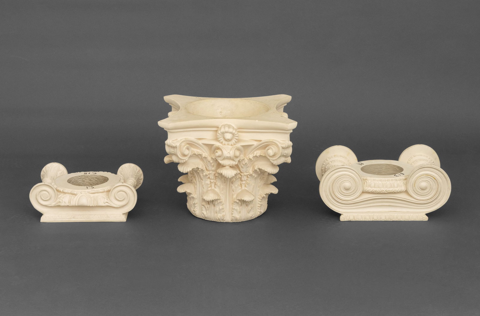 Cast Plaster Architectural Column Capitals, 3 (1 of 14)
