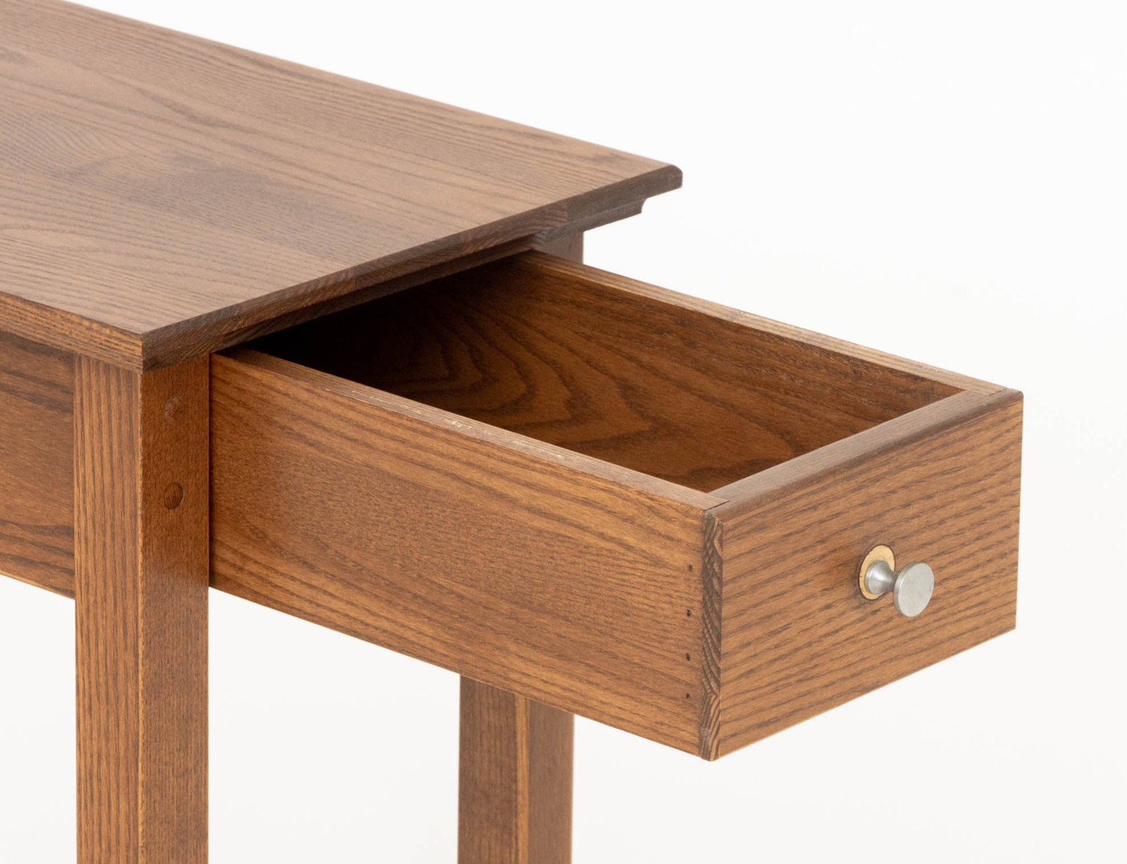 Modern Oak Side Table - 5