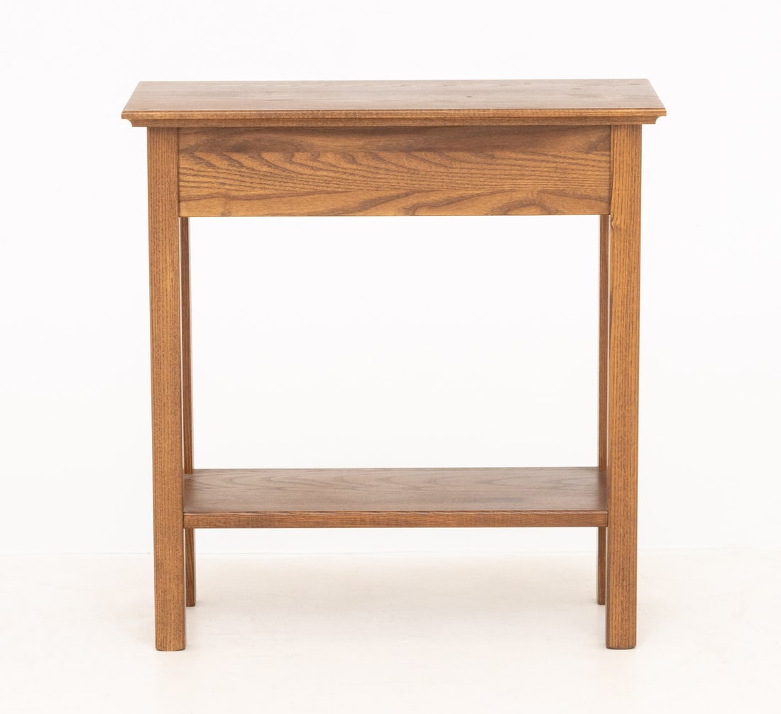 Modern Oak Side Table - 7