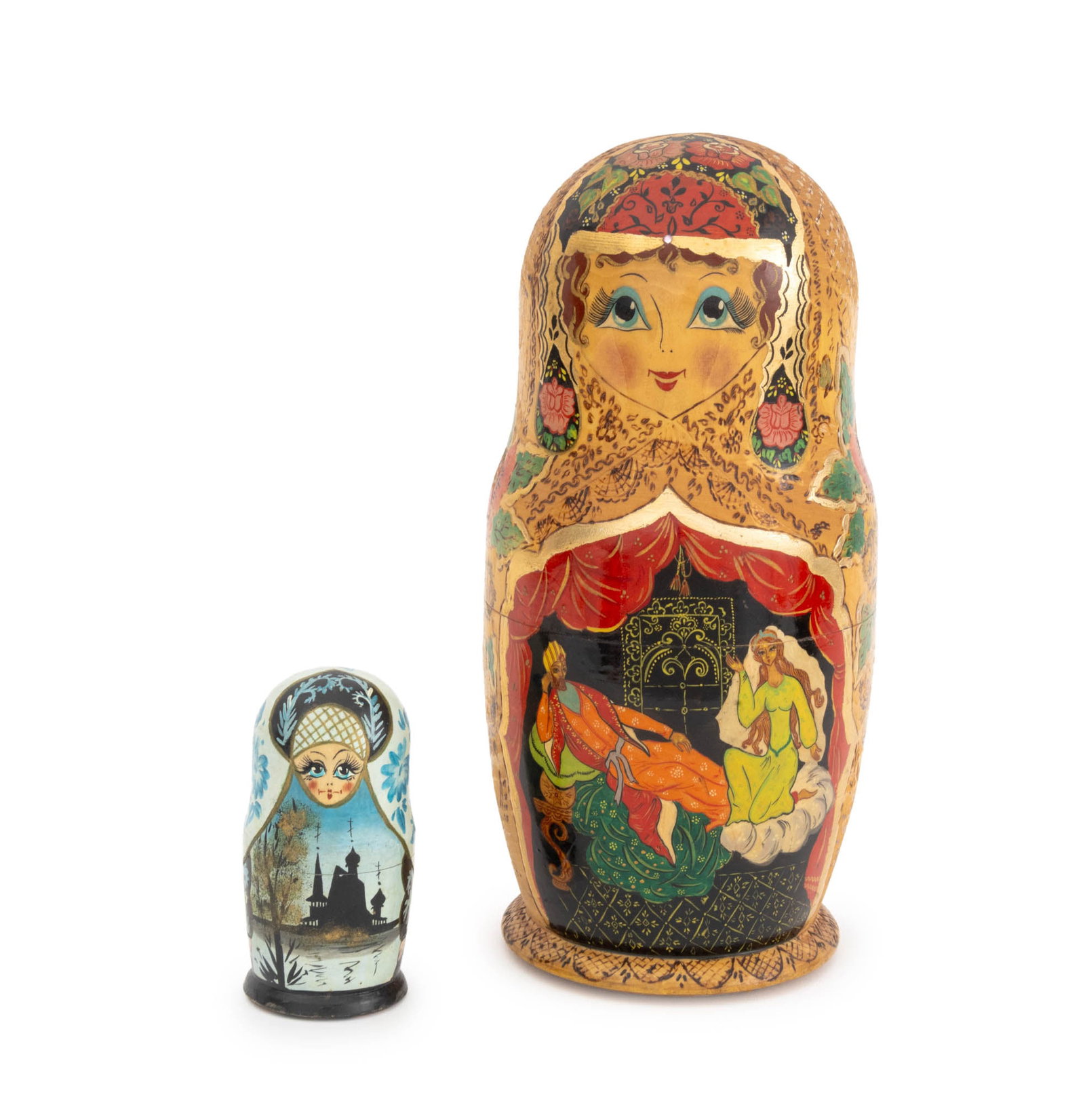 Russian Matryoshka Nesting Dolls, 2 Sets (1 of 19)