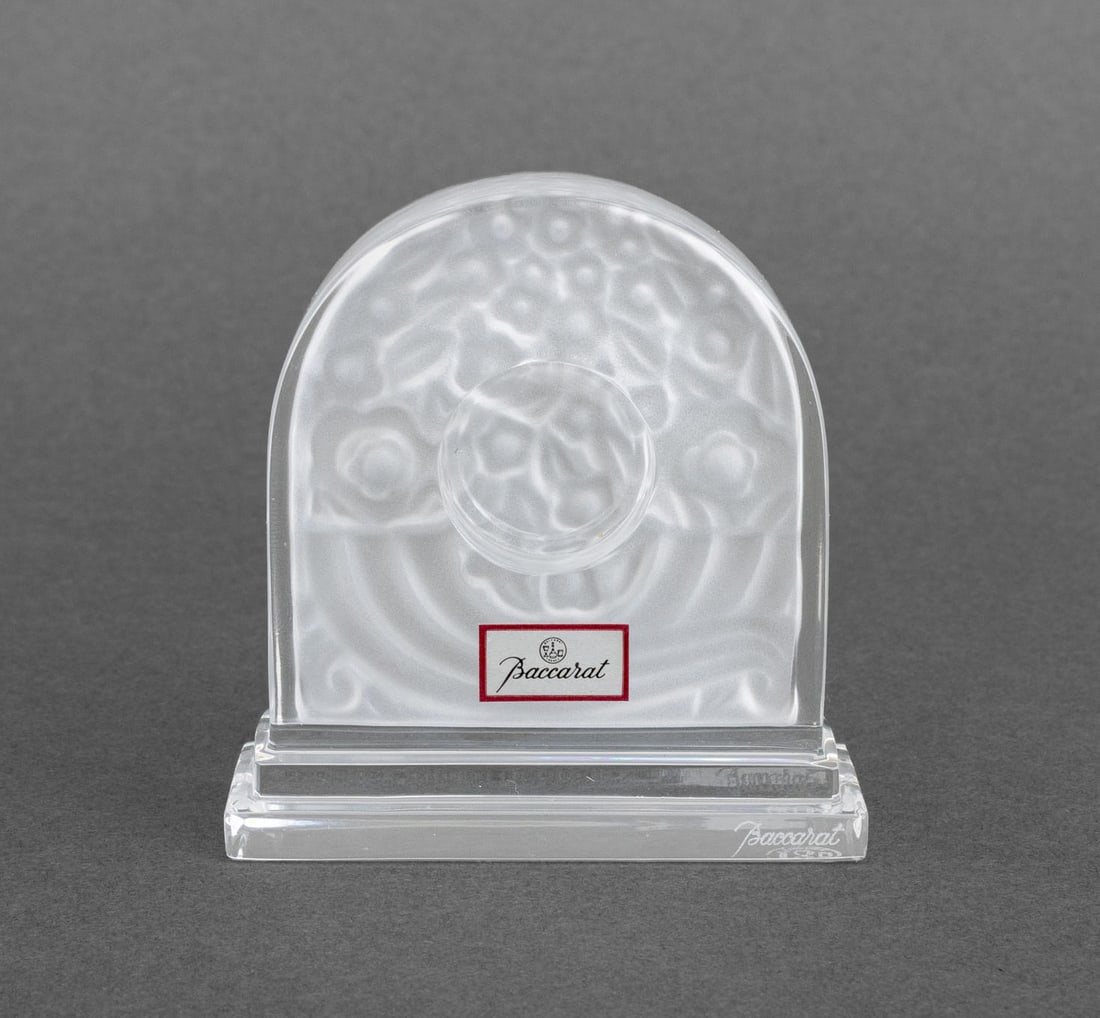 Baccarat Crystal "Pendulette" Arch Frame (1 of 11)