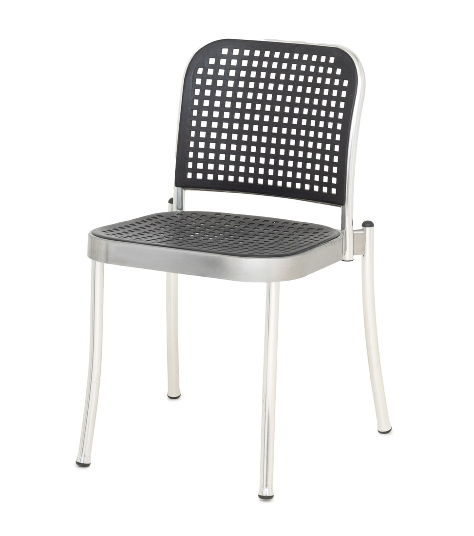 Vico Magistretti "Silver" Style Side Chair (1 of 6)