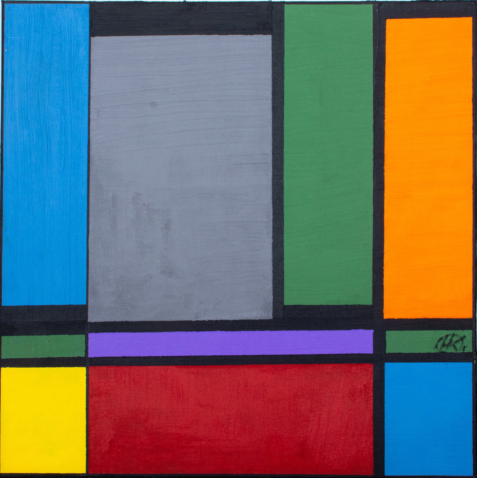 Herman Hershel Kahan Geometric Abstraction, 2021 (1 of 8)