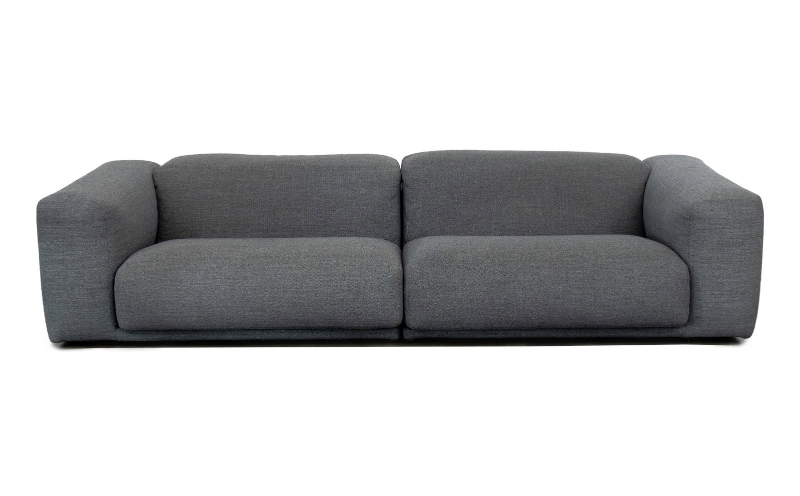 HAY Mags Soft Low Gray Upholstered Sofa (1 of 12)