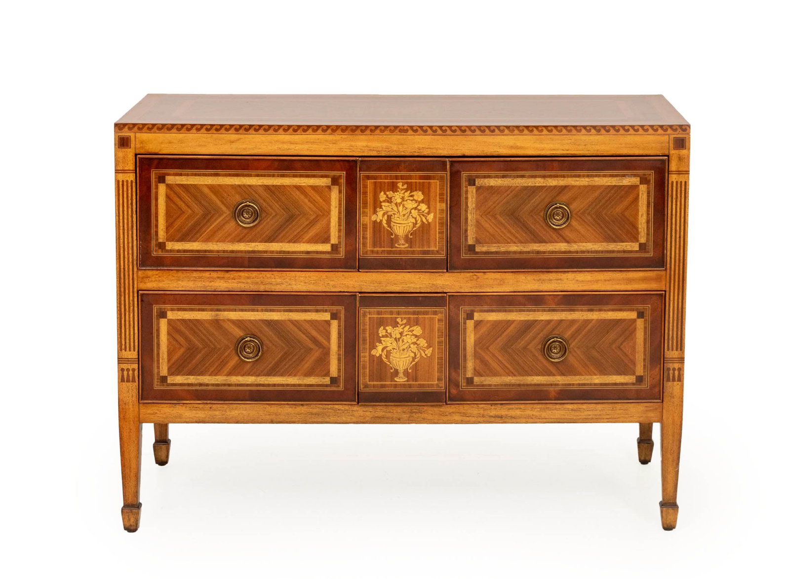Maitland-Smith Neoclassical Style Marquetry Buffet (1 of 11)