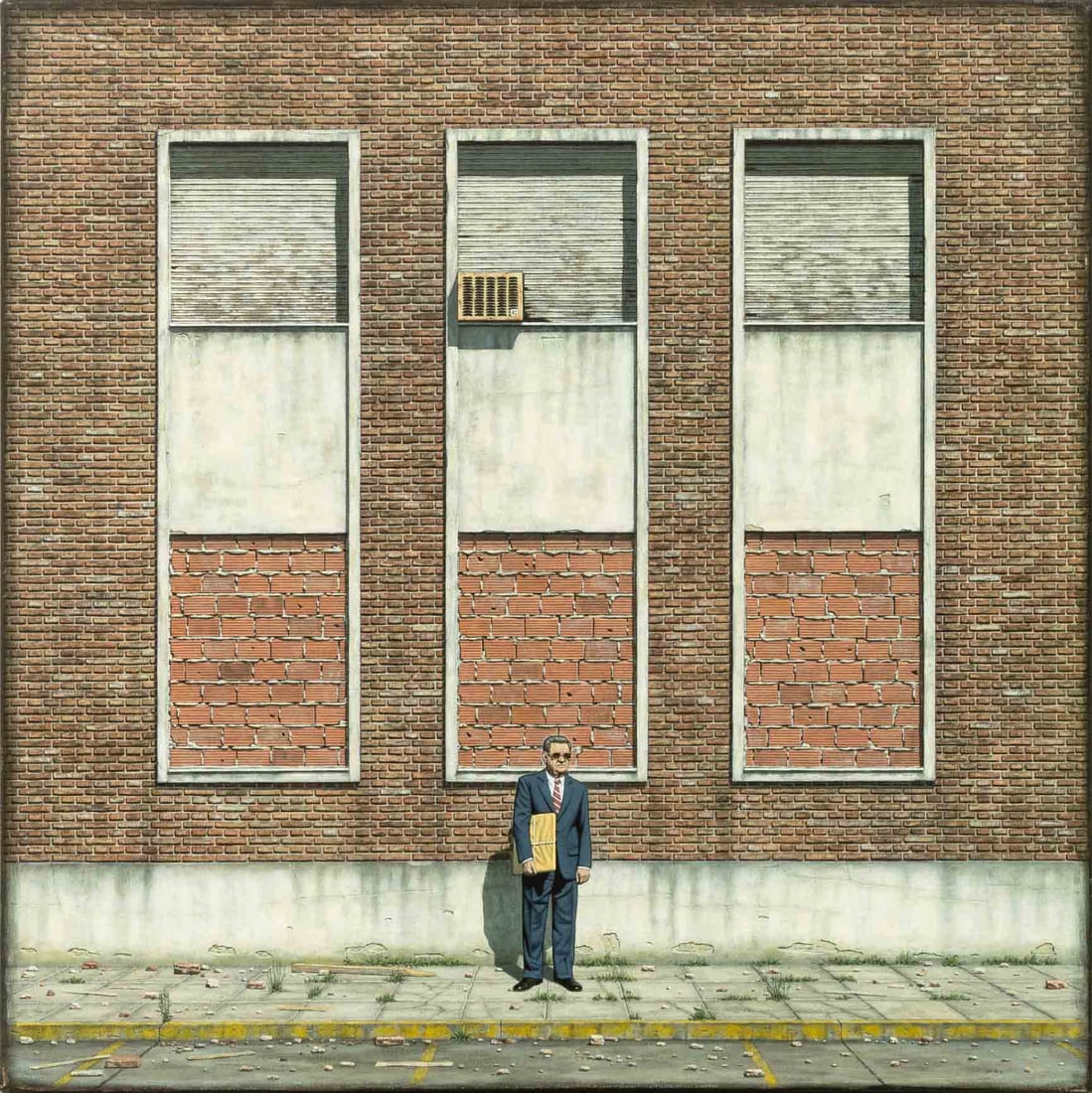 Martin Perez Agrippino "Hombre con Paquete", 2006 (1 of 10)