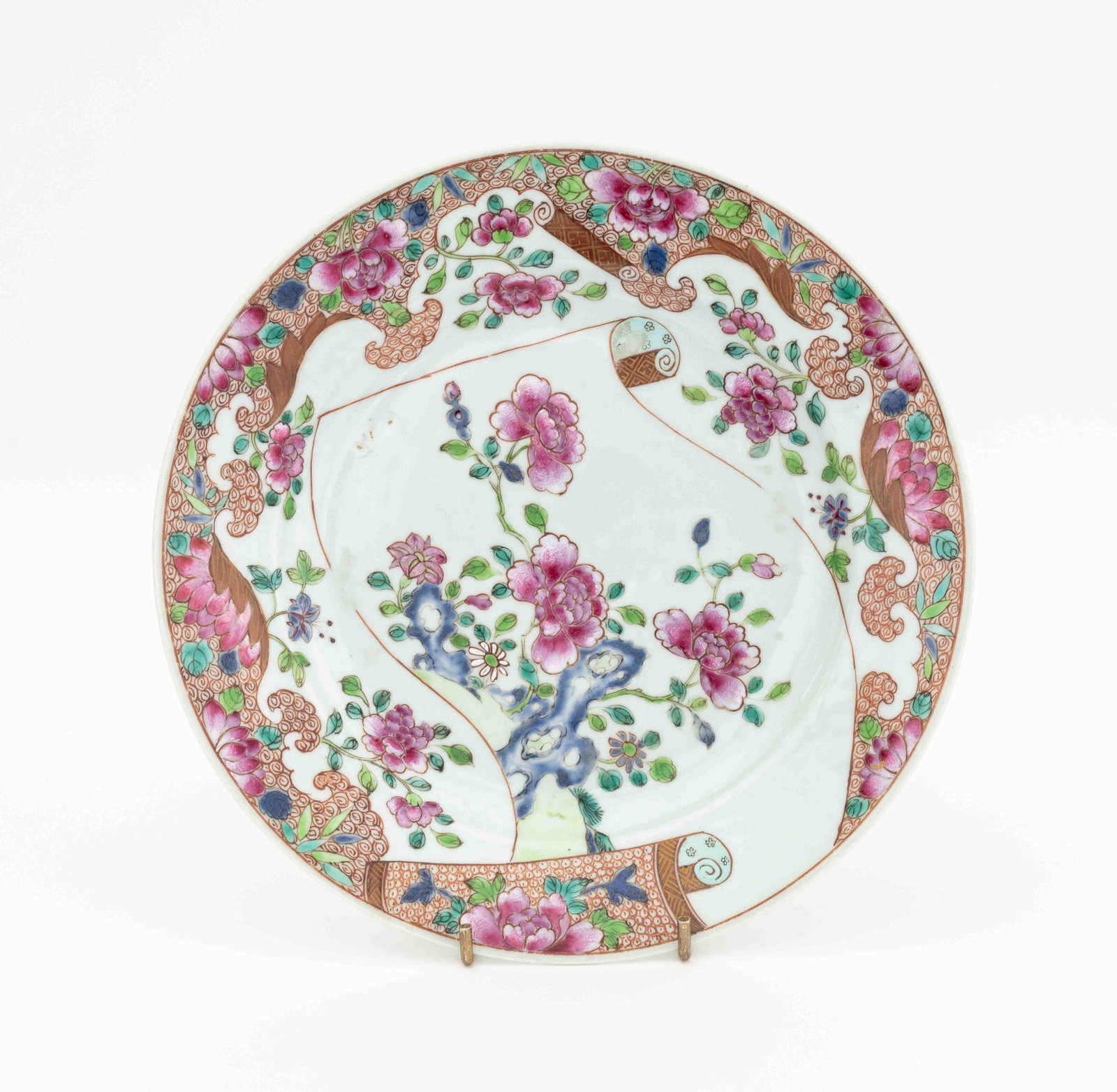 Chinese Export Famille Rose Porcelain Plates, 4 - 2