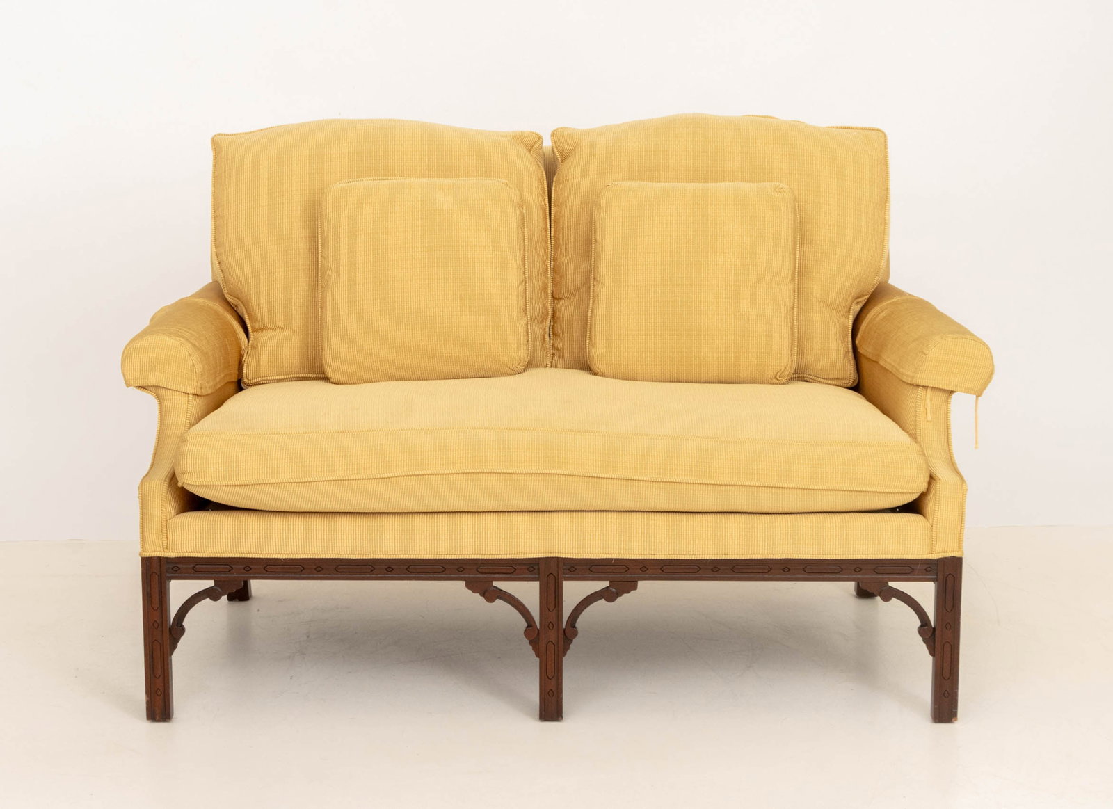 Southwood Chippendale Style Mahogany Sofa - 2