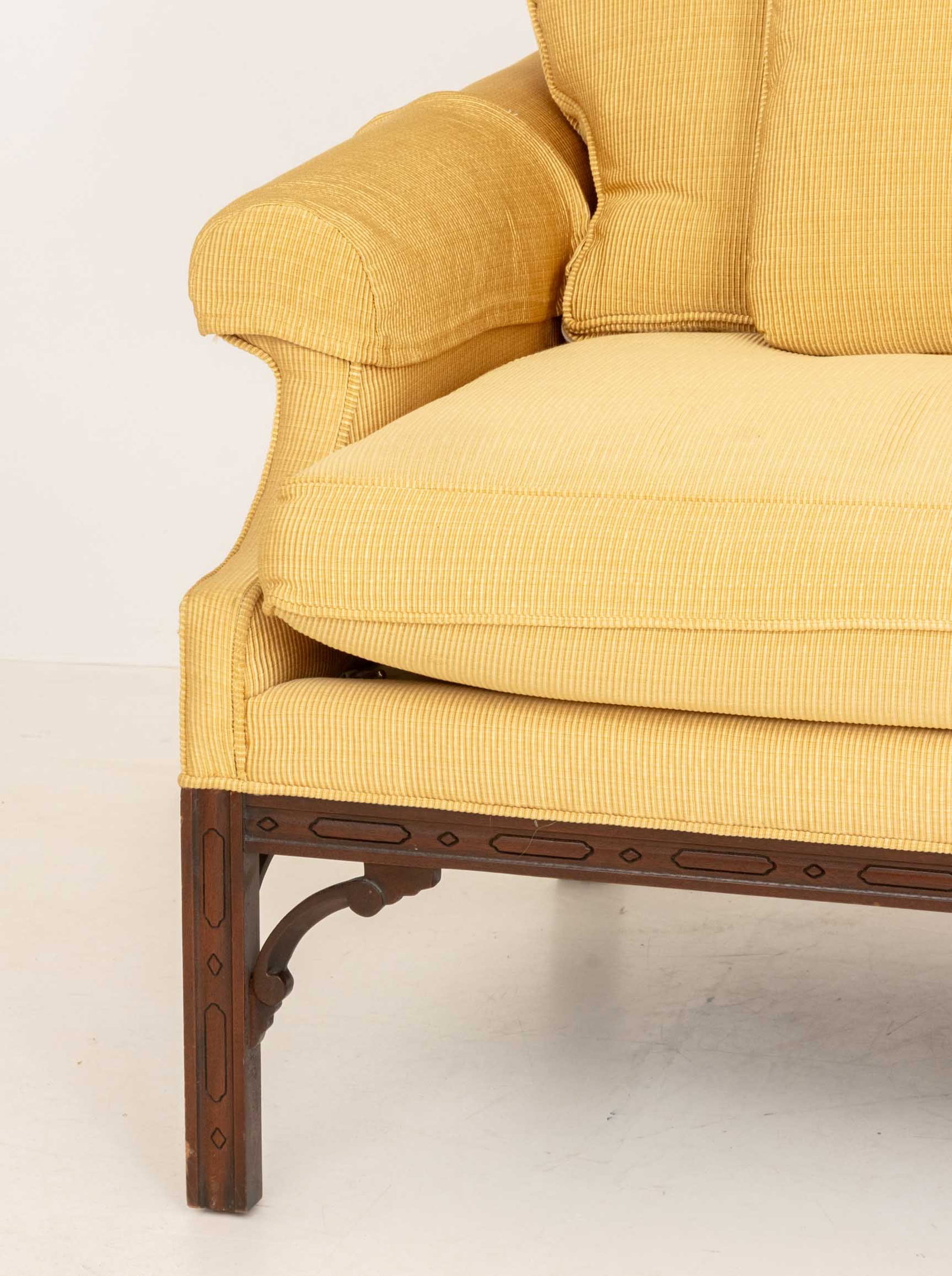 Southwood Chippendale Style Mahogany Sofa - 3