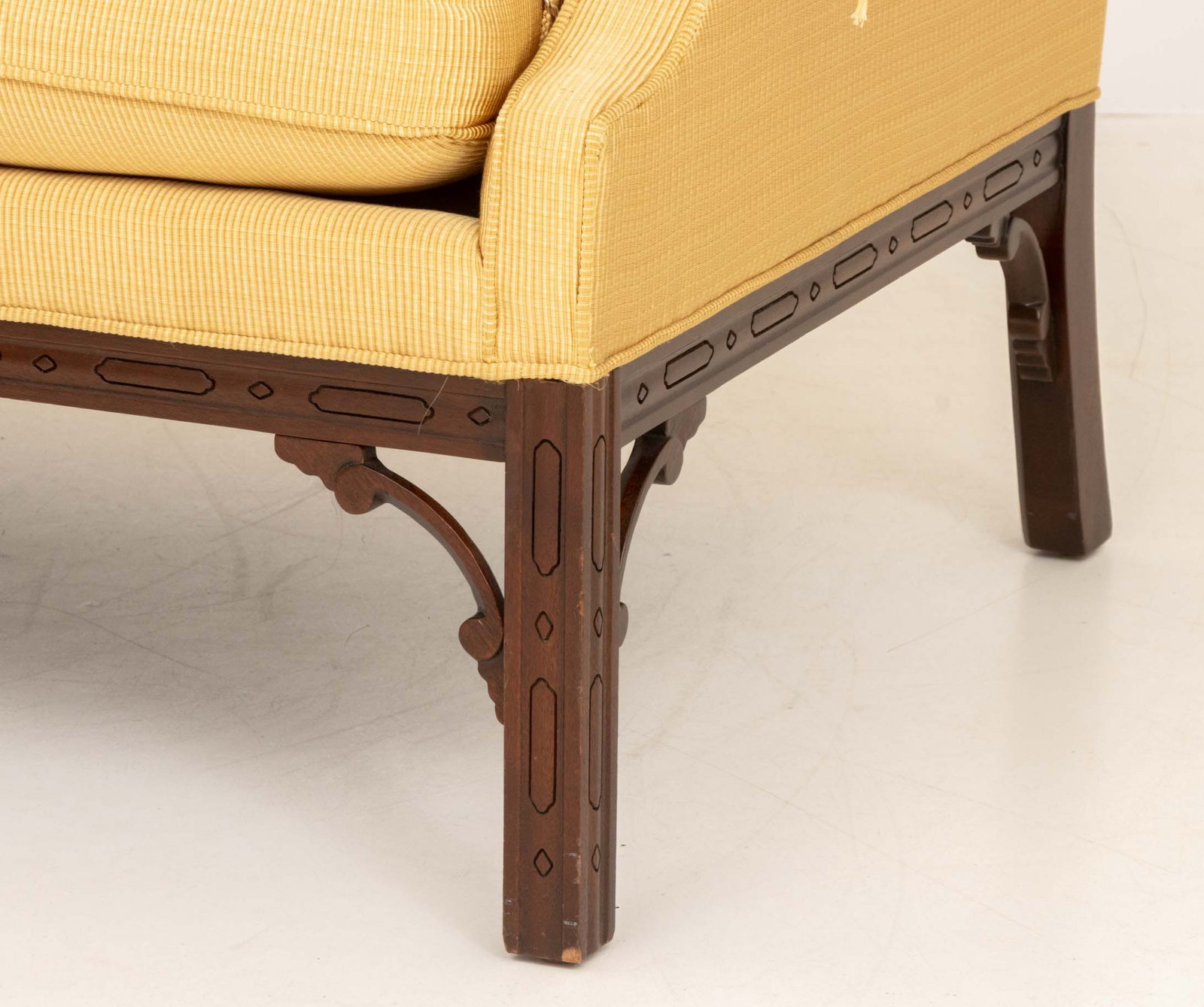 Southwood Chippendale Style Mahogany Sofa - 5
