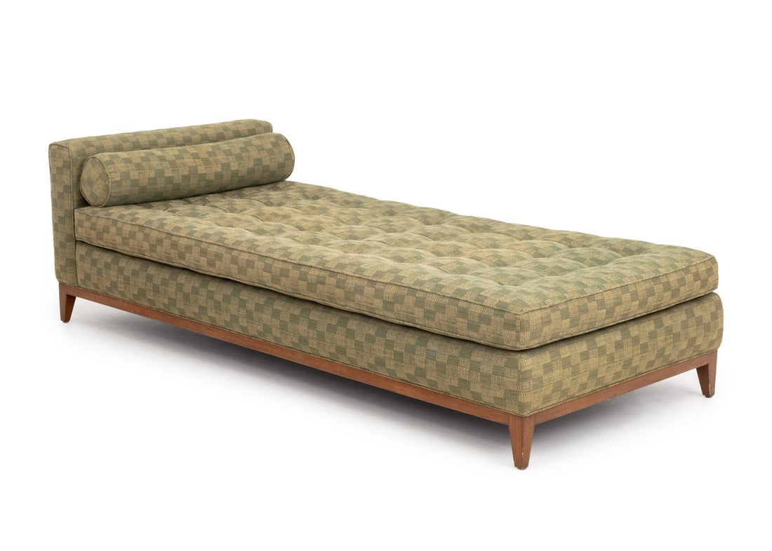 Danish Modern Upholstered Teak Daybed (1 of 10)