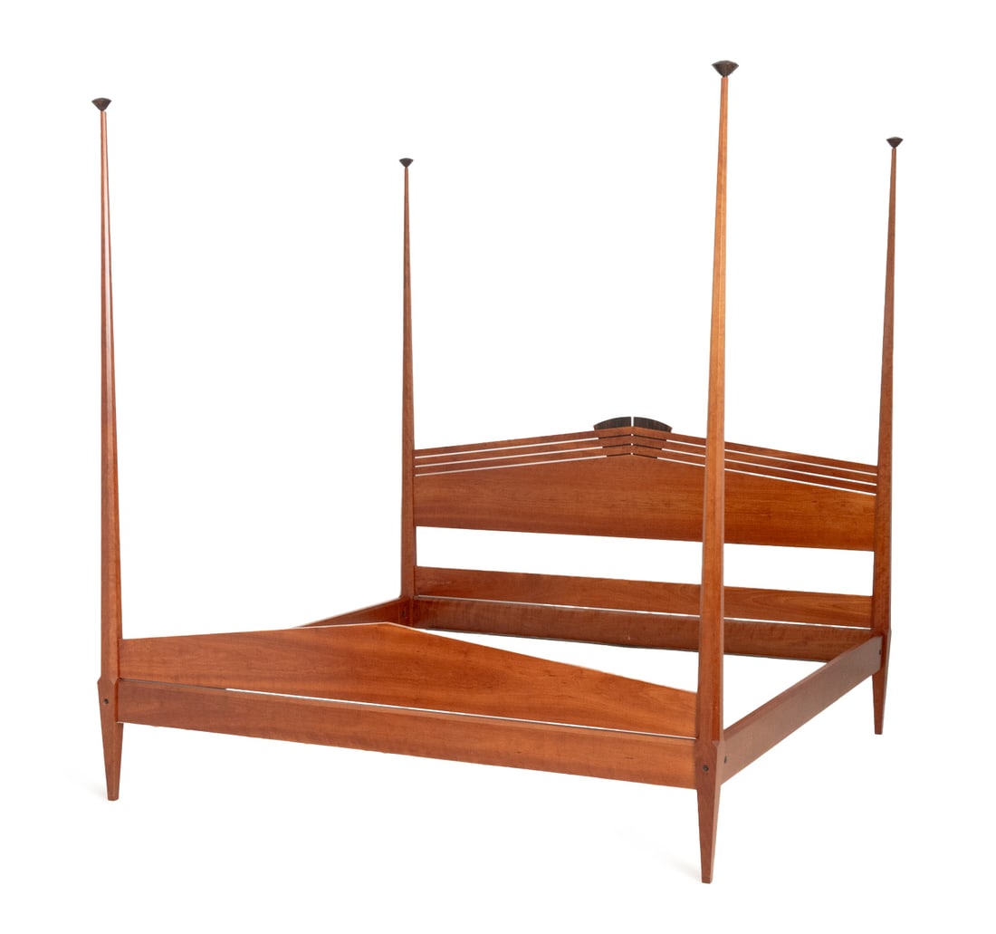 James Schreiber Cherrywood Four Post Bed (1 of 10)