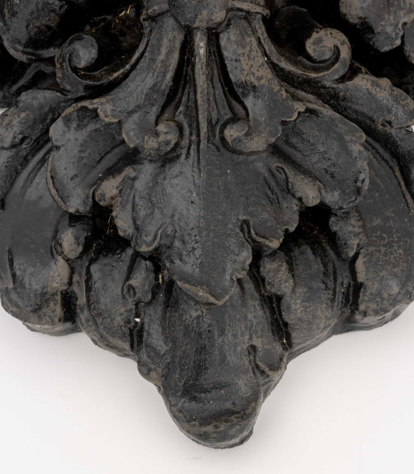Neoclassical Style Ebonized Wall Brackets, Pair - 4