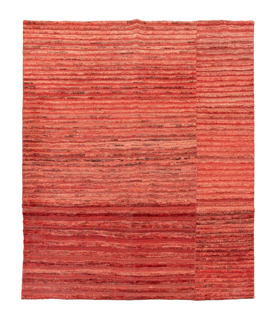 Iranian Modern Red Carpet, 9' 8" x 8' 3.5" (1 of 9)
