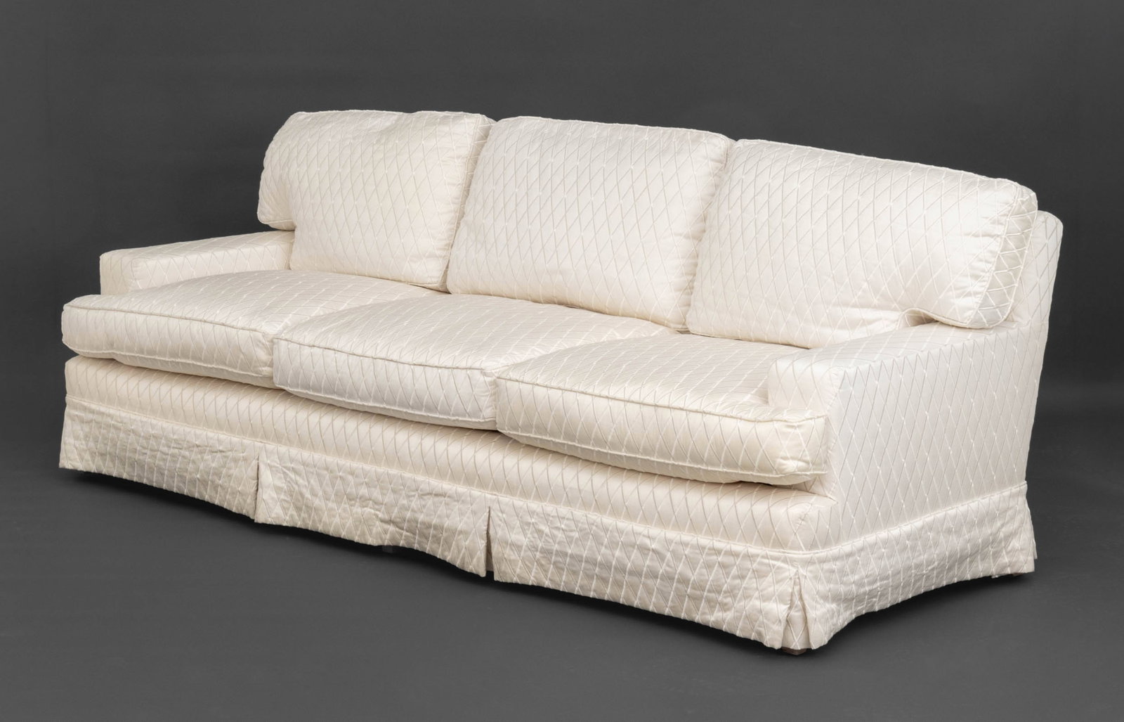 Fine Arts Furniture Company White Silk Blend Sofa (1 of 8)