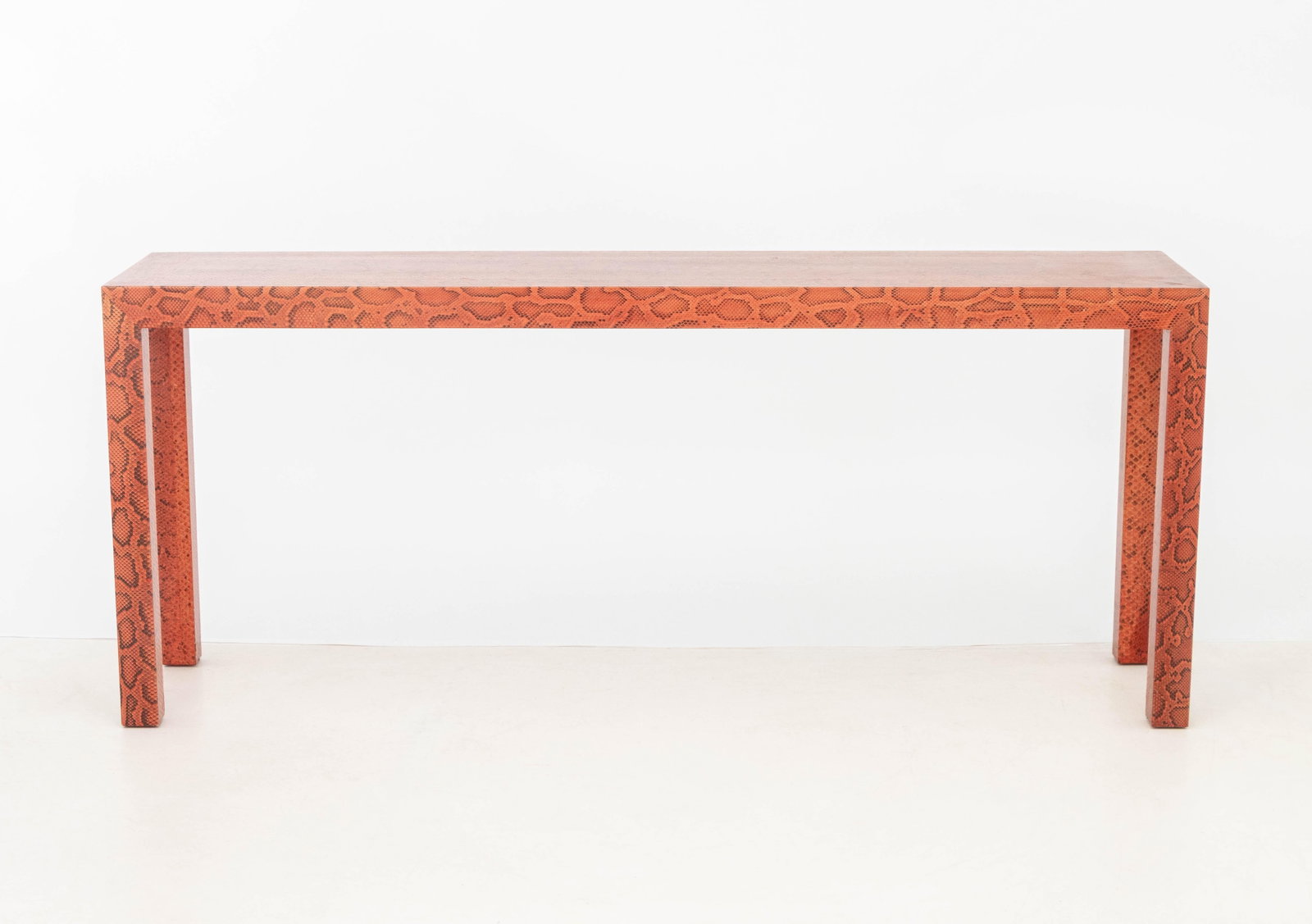 Karl Springer Red Python Parsons Table, 1972 - 2