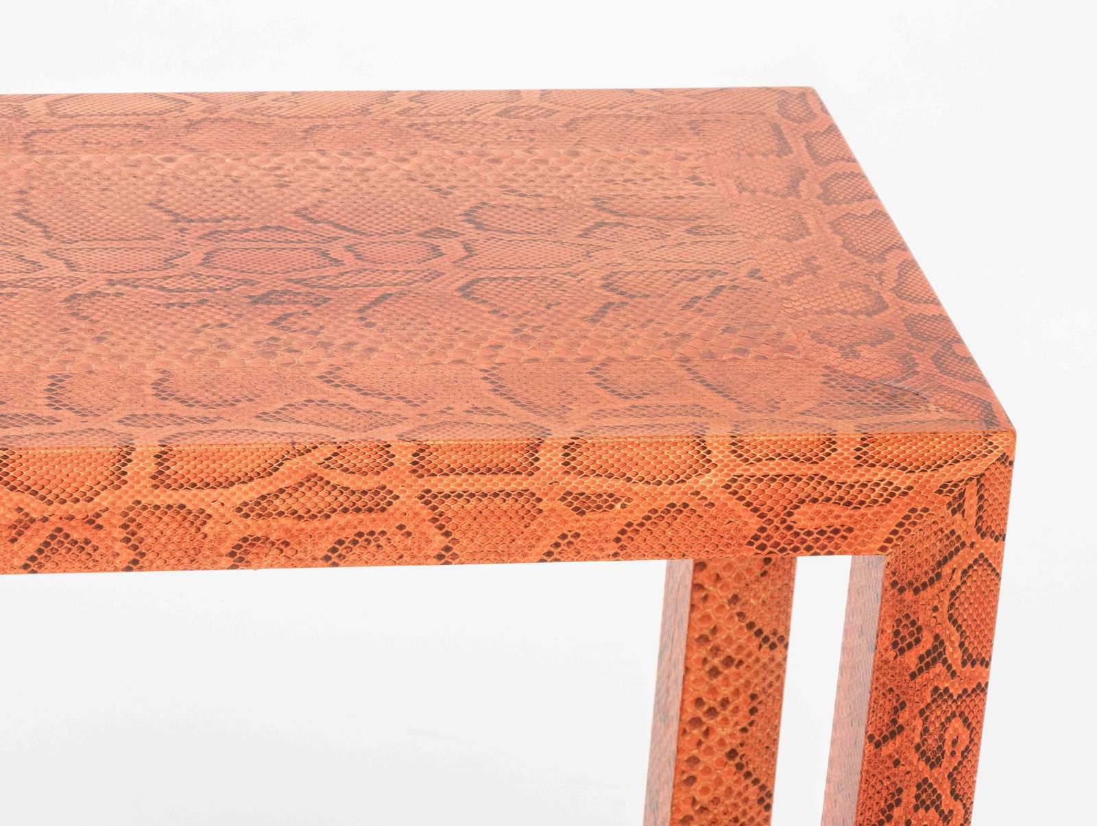Karl Springer Red Python Parsons Table, 1972 - 5
