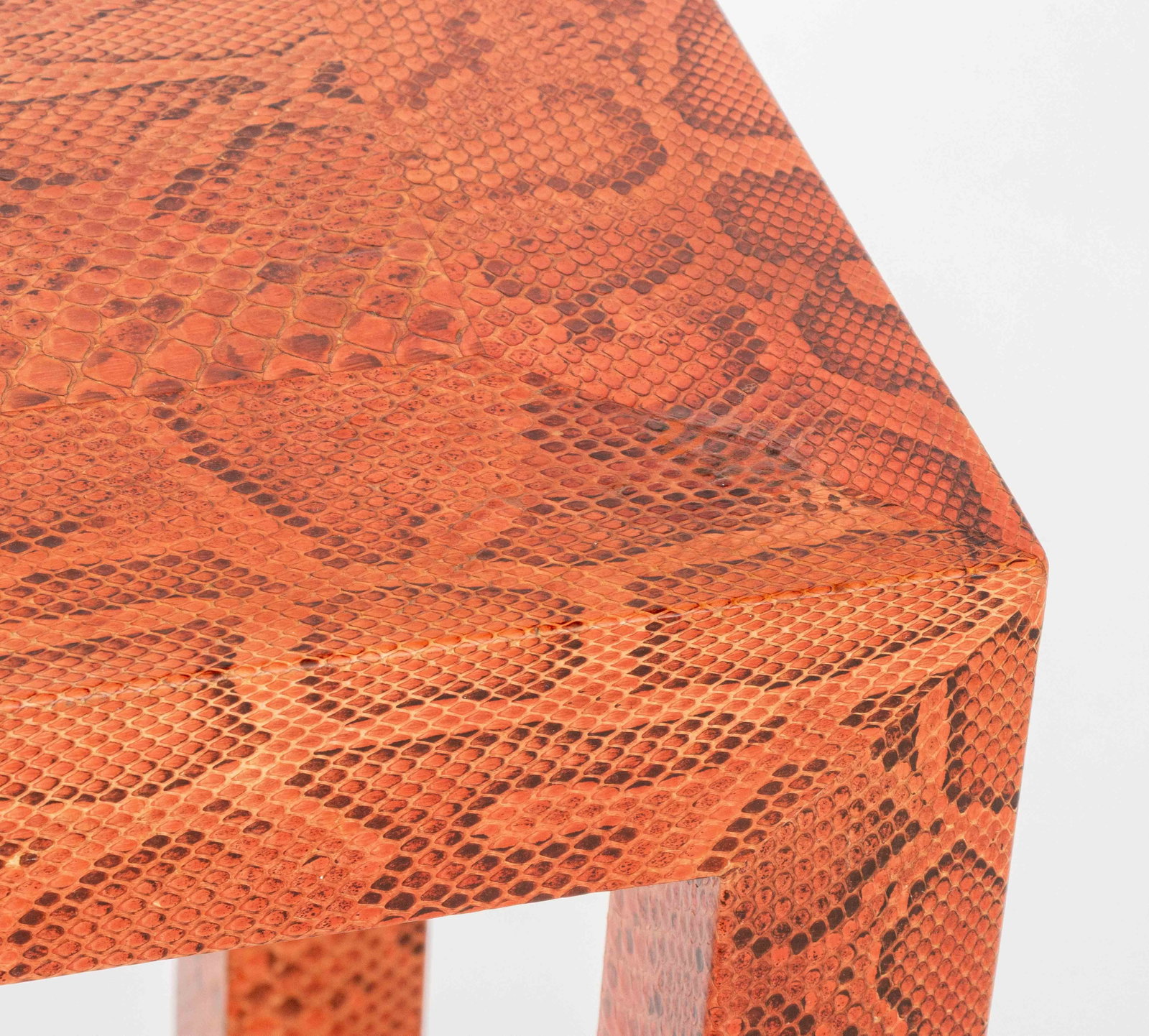 Karl Springer Red Python Parsons Table, 1972 - 7