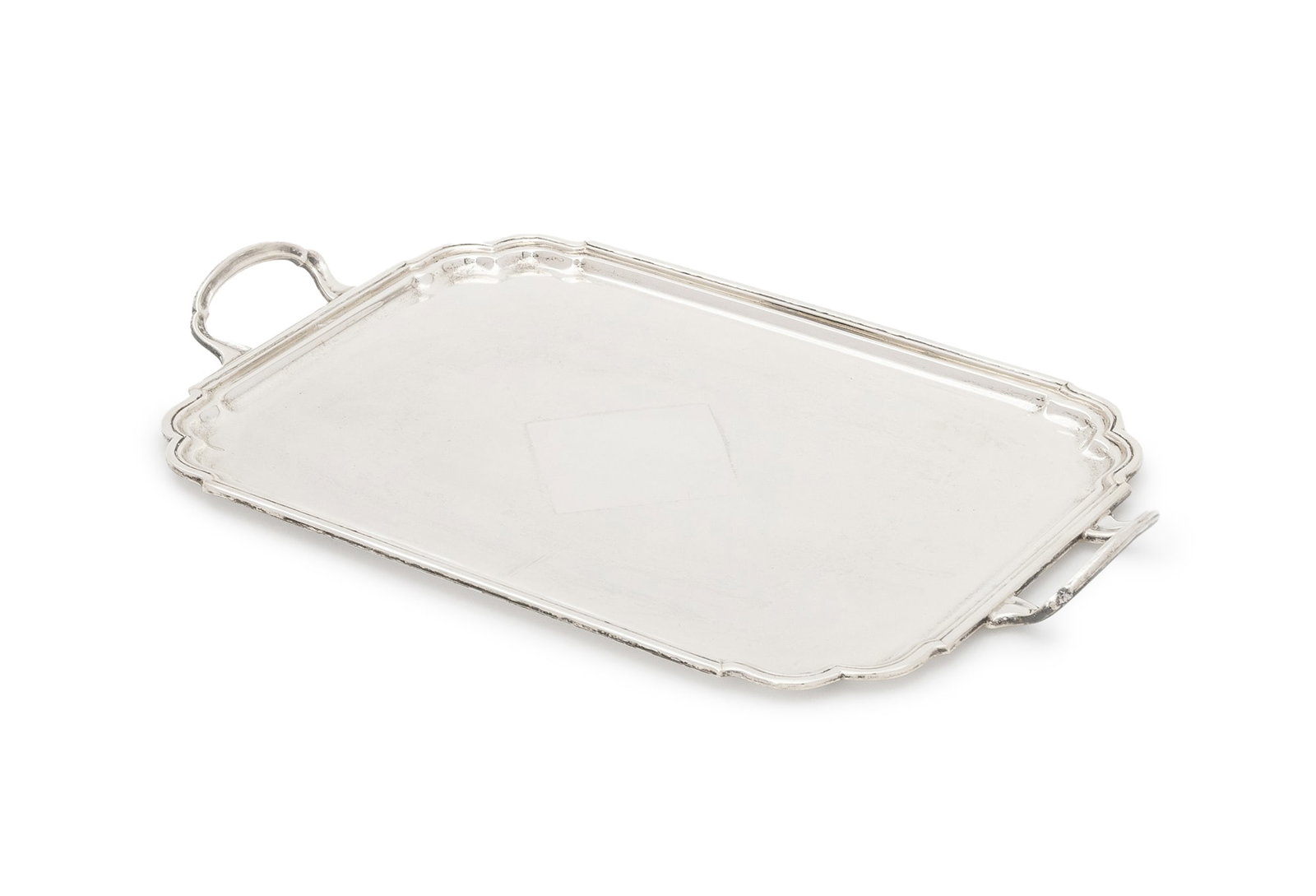 Tiffany & Co. Makers Sterling Silver Butler's Tray (1 of 9)
