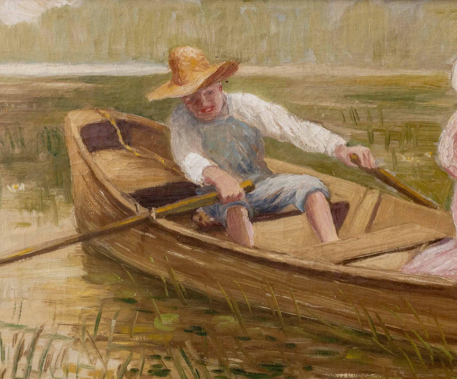Helena Adele Dunlap Rowing on the River, 1908 - 4