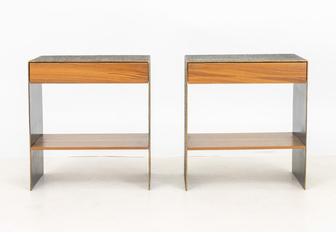 Aurelien Gallet "Sumitra" Side Tables, Pair - 3