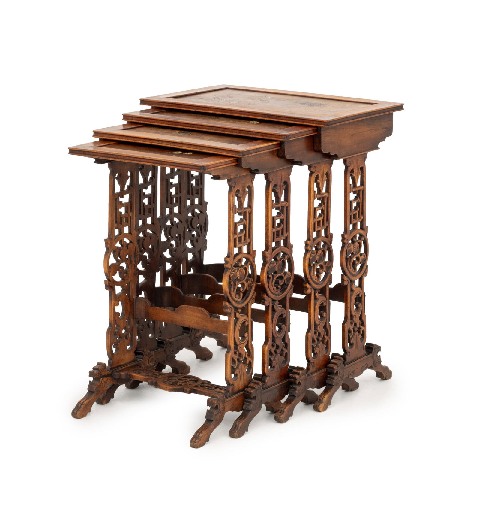 Gabriel Viardot Attr. Japonisme Quartetto Tables (1 of 17)
