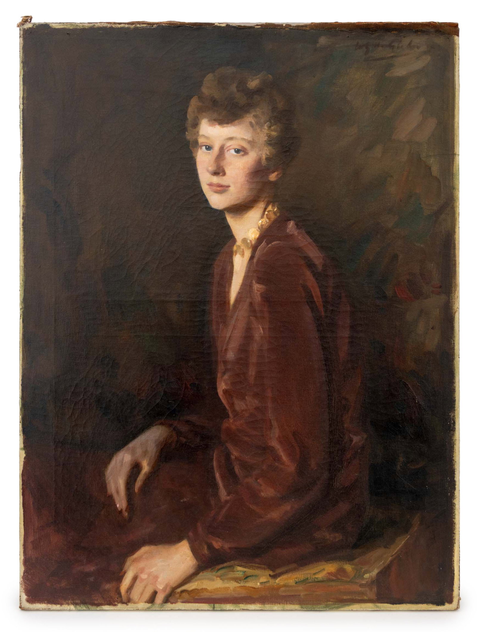 Wilfrid de Glehn "Portrait of Maud Cabot", 1921 (1 of 8)