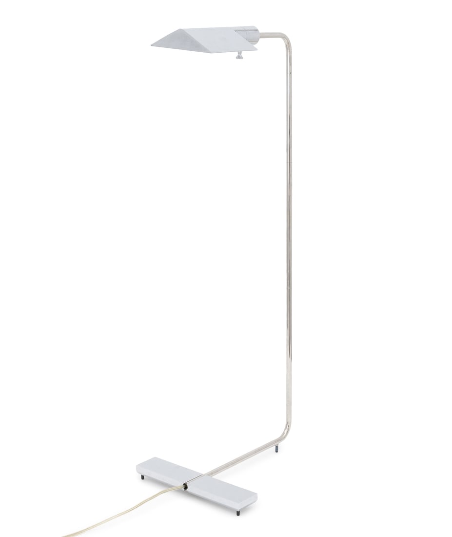 Cedric Hartman Chrome-Plated Brass Floor Lamp (1 of 10)