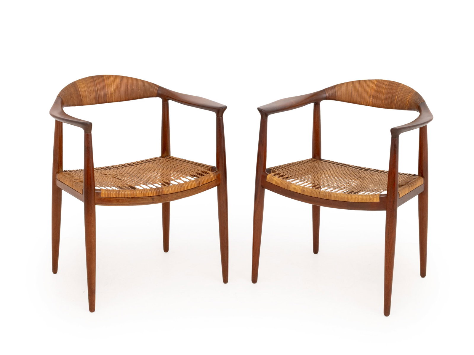 Hans Wegner x Johannes Hansen JH501 Chairs, Pair (1 of 13)
