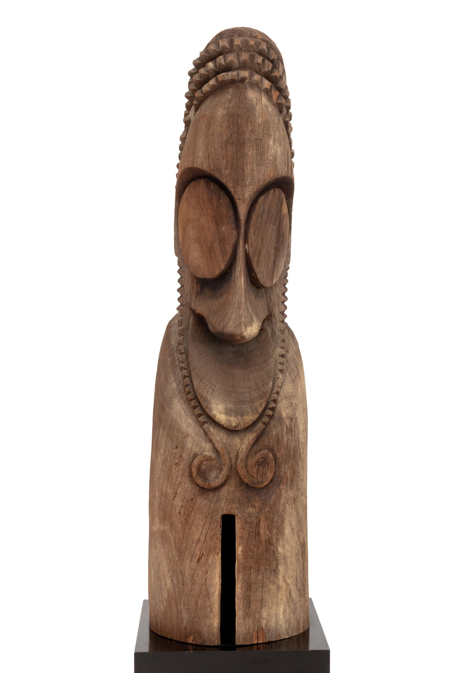Vanuatu Carved Wood Slit Drum, 19th C. (1 of 11)