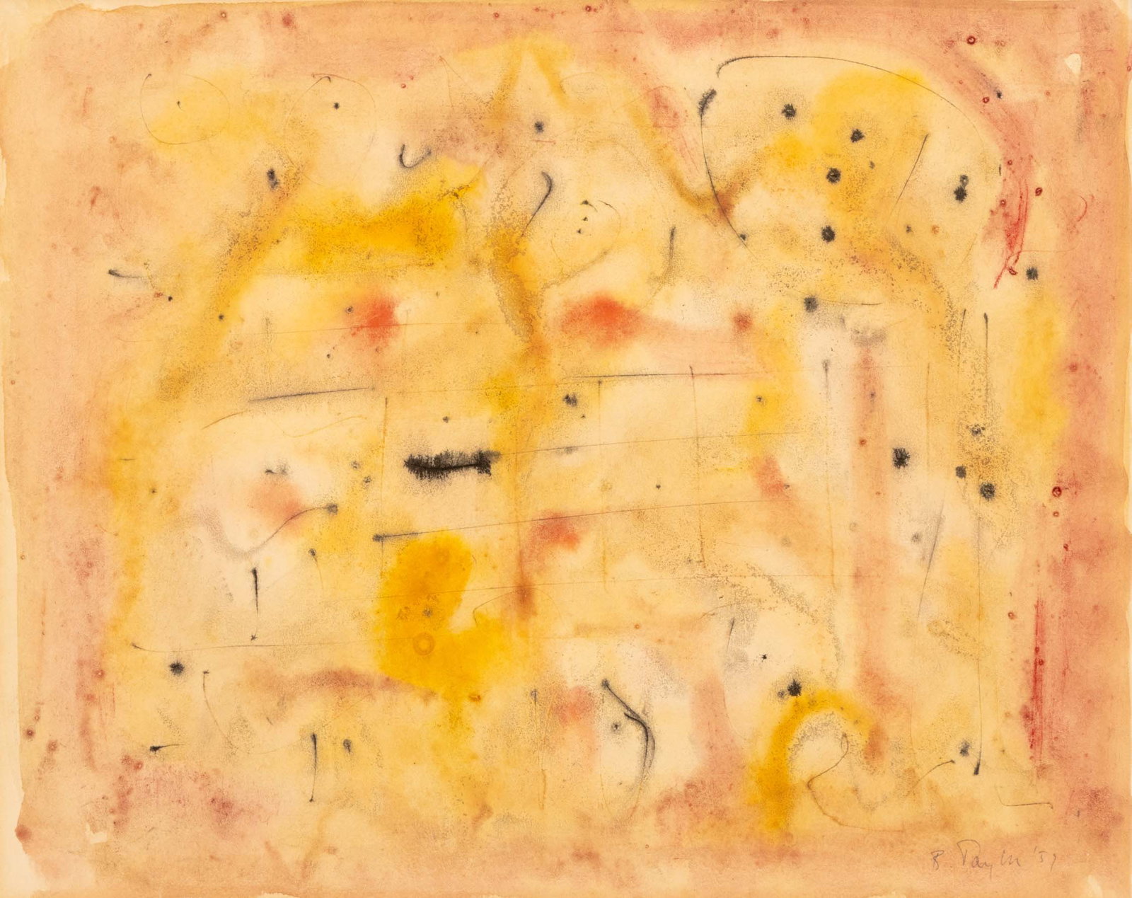 Bradley Walker Tomlin "Abstract Lines", 1951 - 2