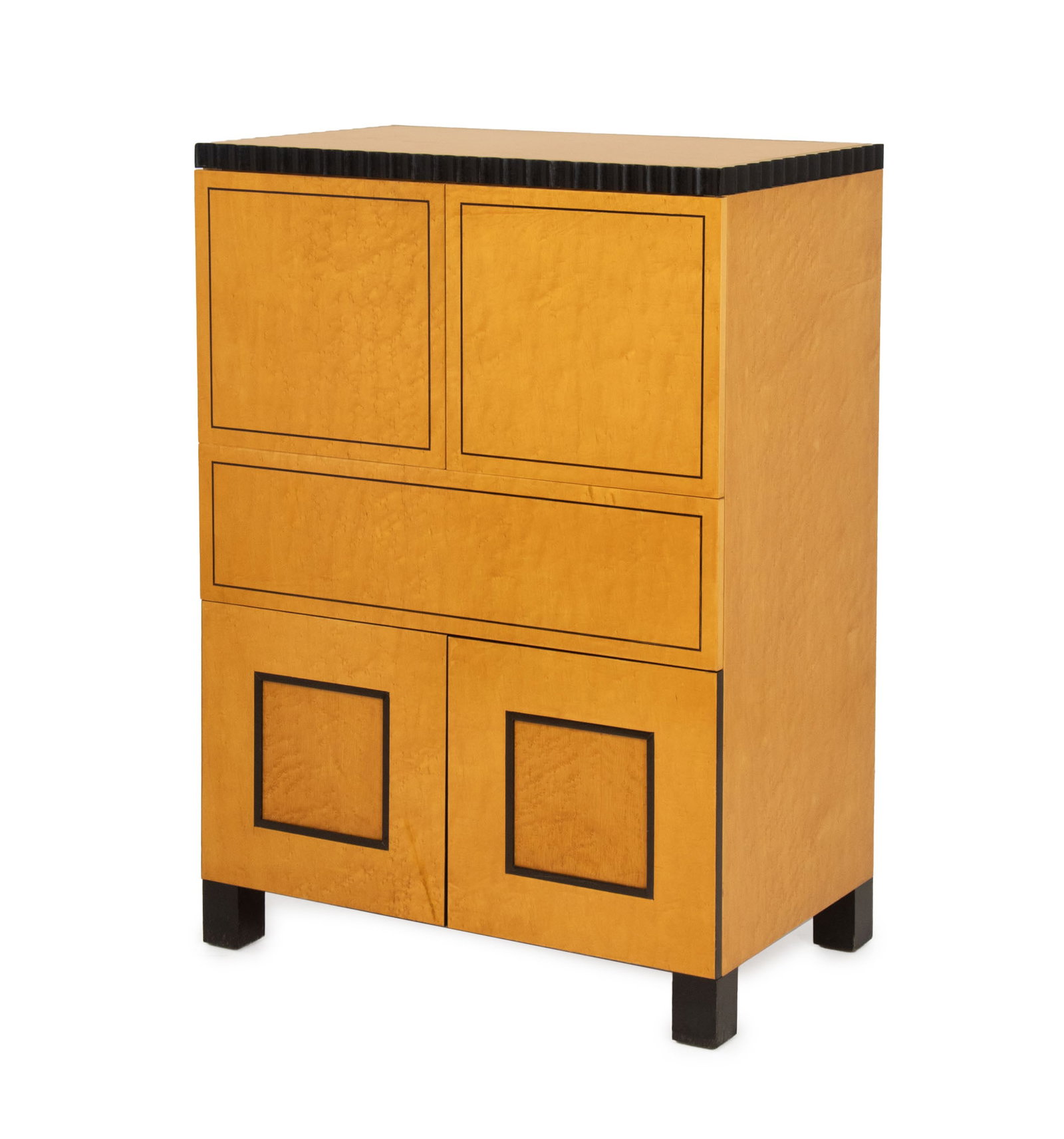 Richard Bloch Bird's Eye Maple Cabinet (1 of 7)