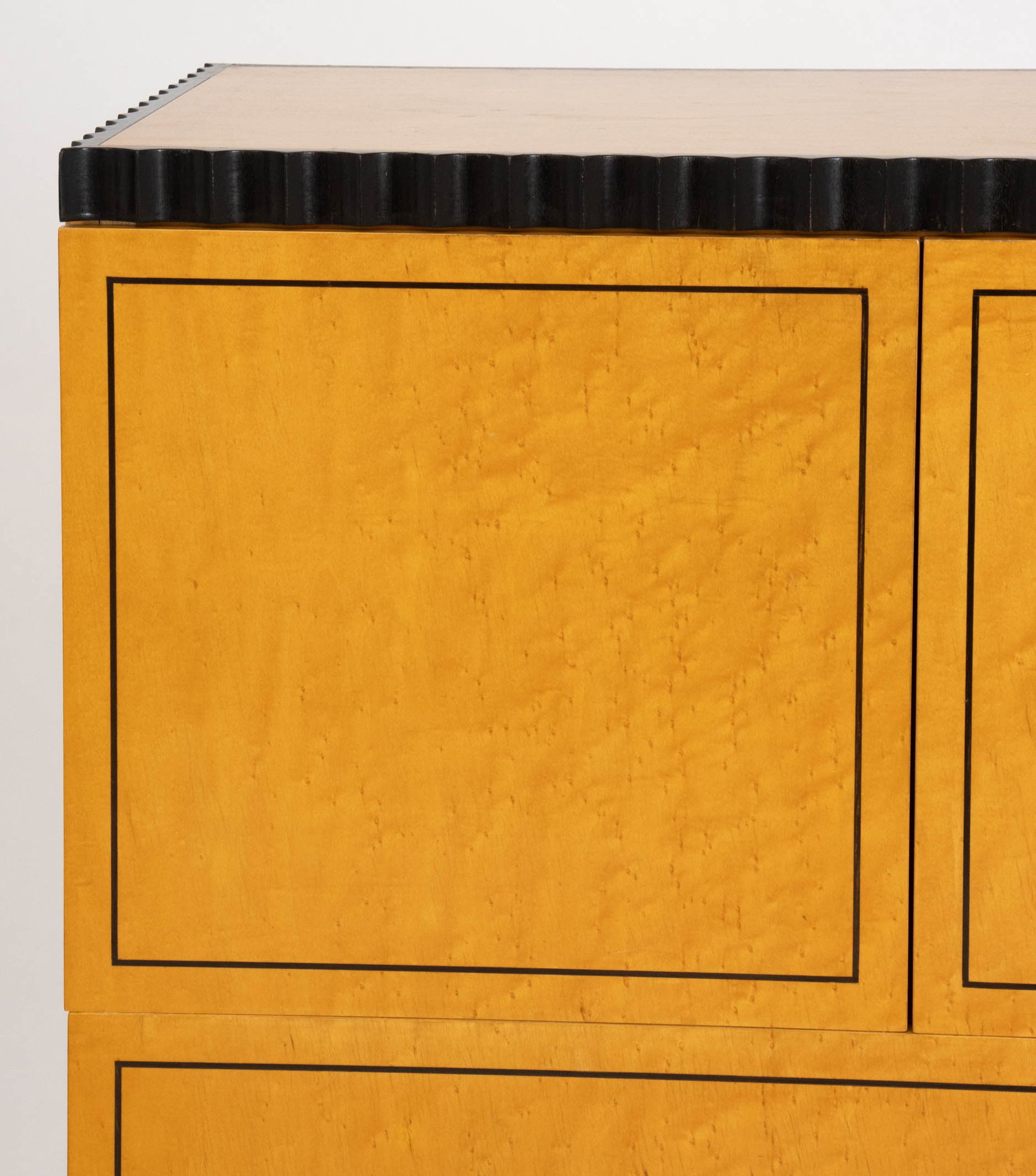 Richard Bloch Bird's Eye Maple Cabinet - 4