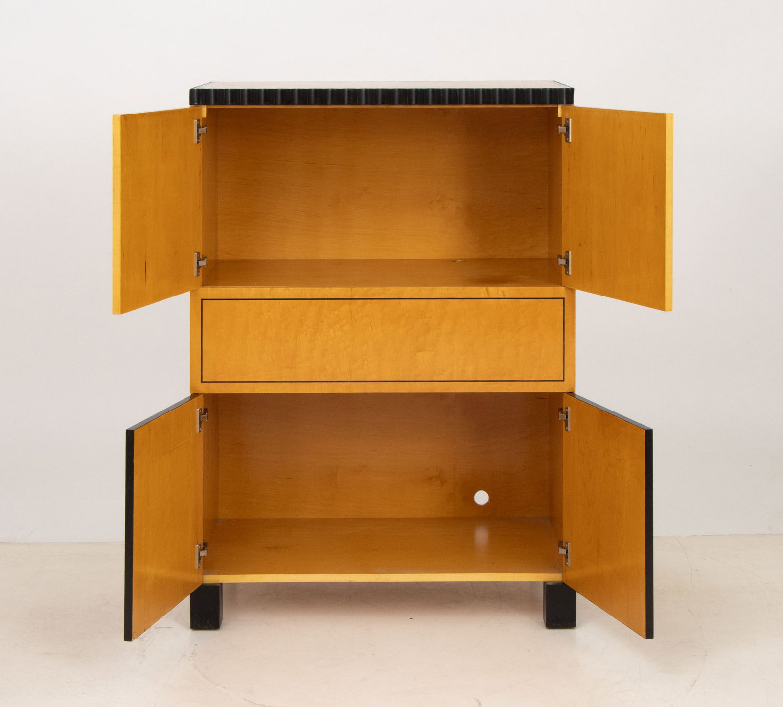 Richard Bloch Bird's Eye Maple Cabinet - 5