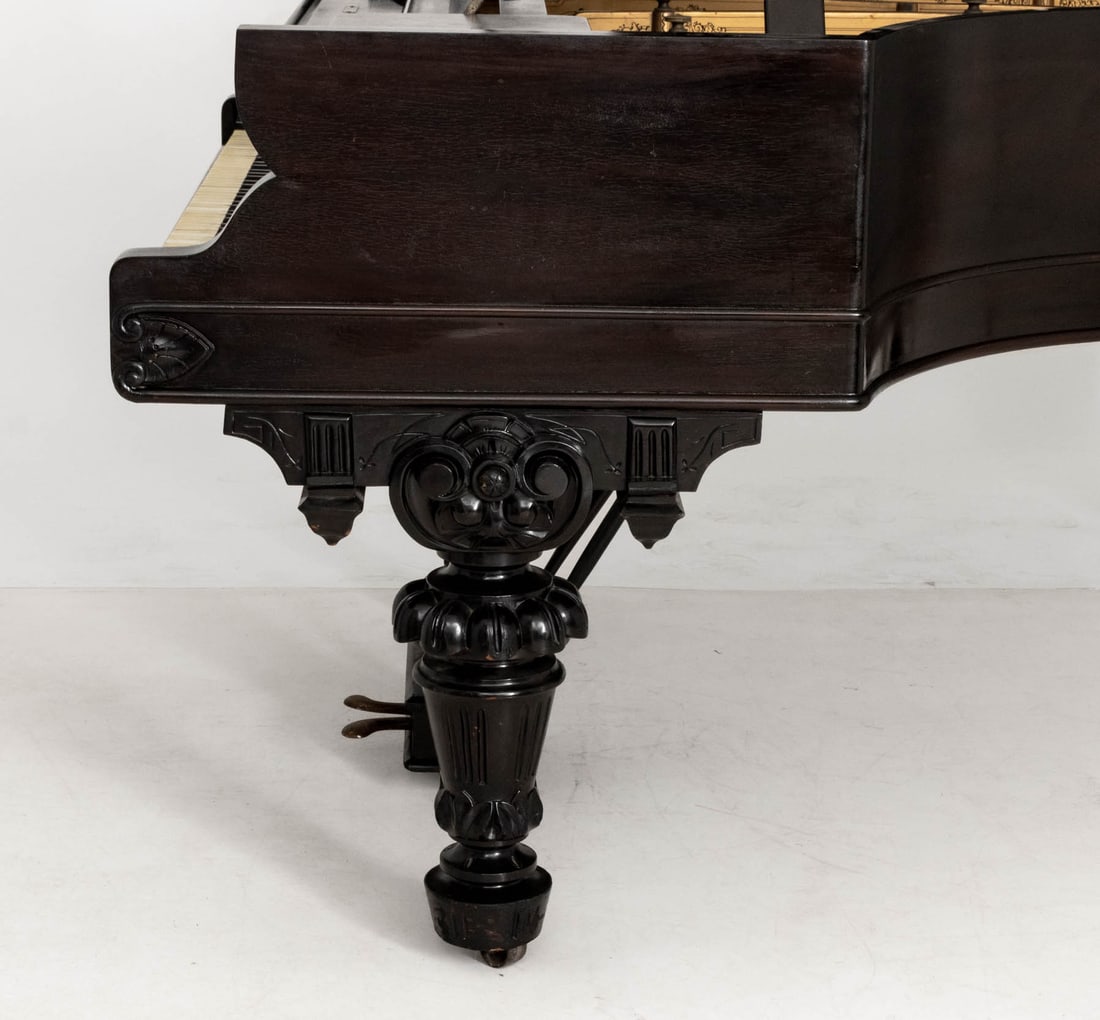 Hazelton Brothers Ebonized Grand Piano, 19th C. - 9