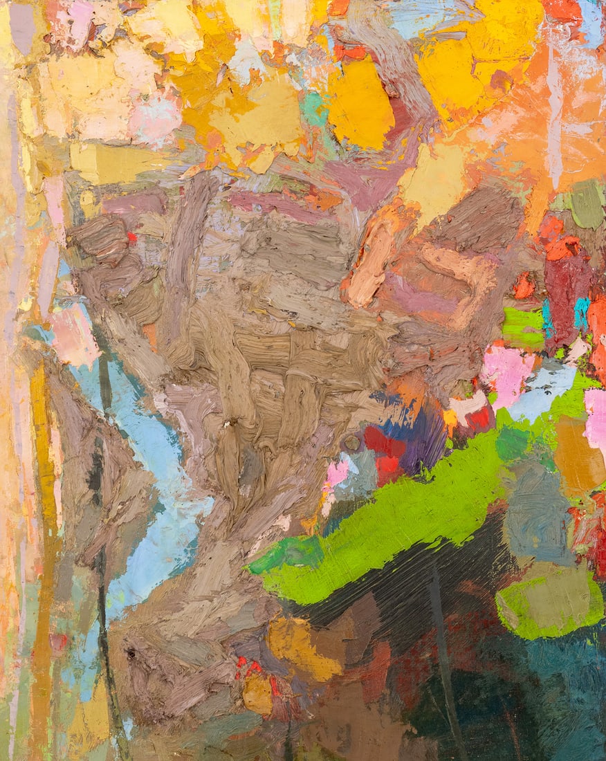 Brian Rutenberg "Riverbend #3", 2003-2004 - 2