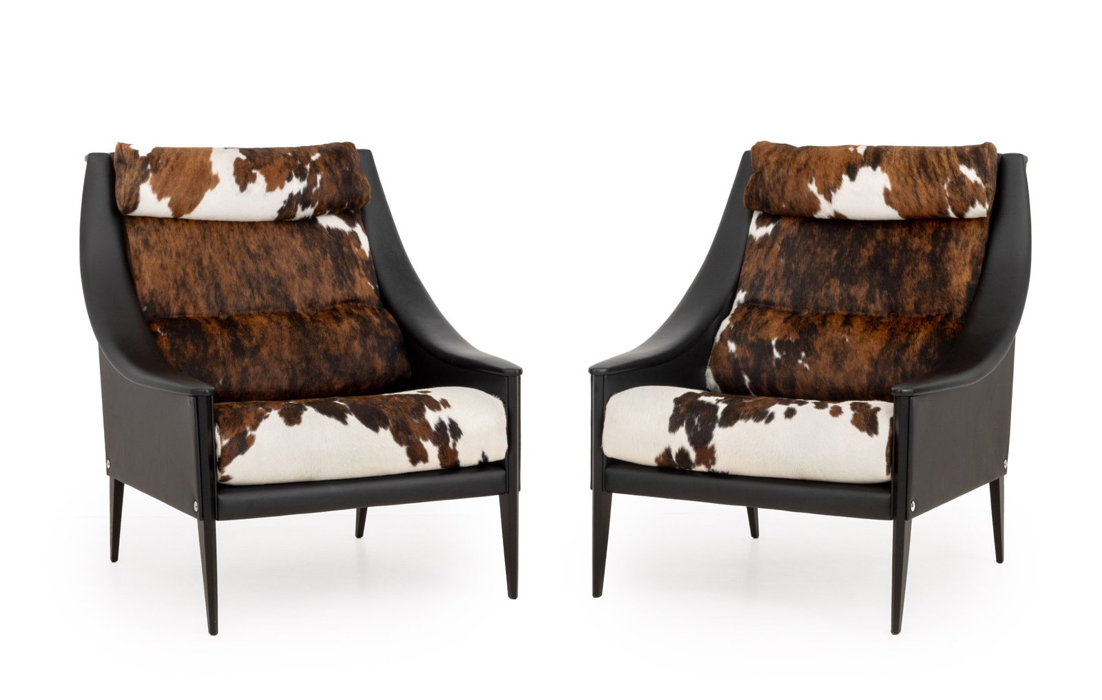 Gio Ponti for Poltrona Frau "Dezza" Chairs, Pair (1 of 11)
