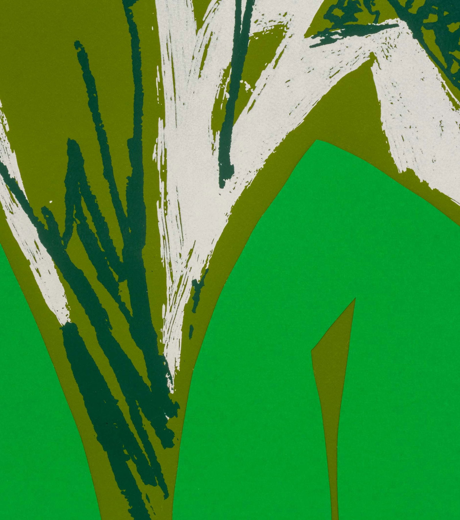 Lee Krasner "Free Space (Green)", 1975 - 3