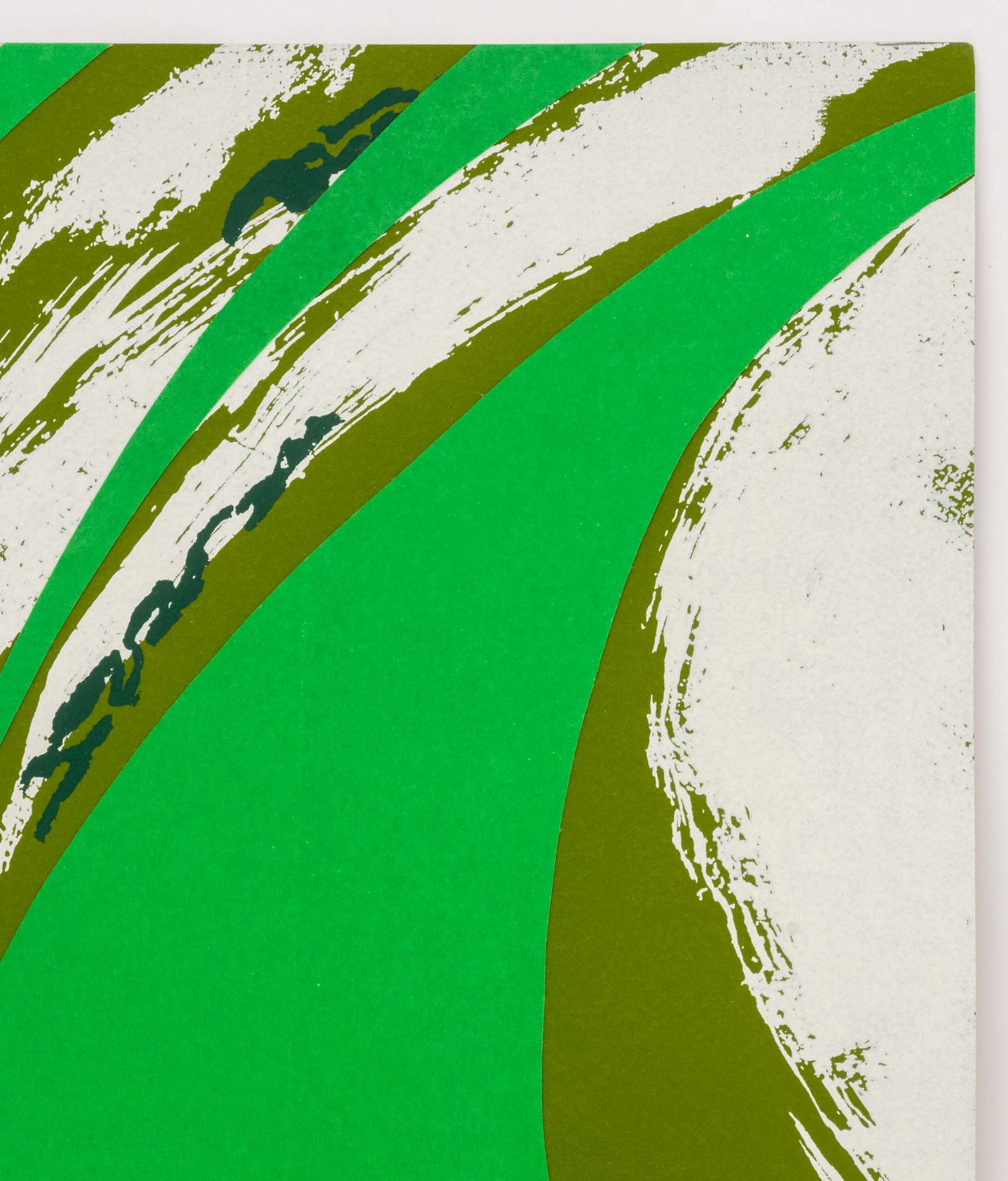 Lee Krasner "Free Space (Green)", 1975 - 4