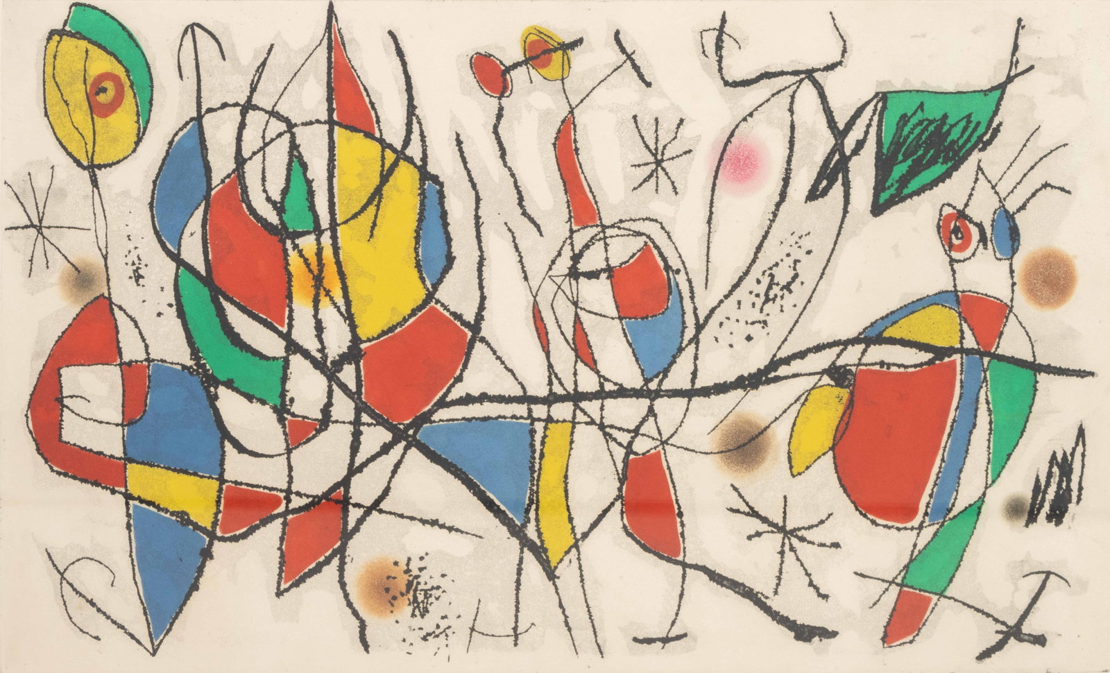 Joan Miro "L'Invitee du Dimanche I", 1969 (1 of 14)