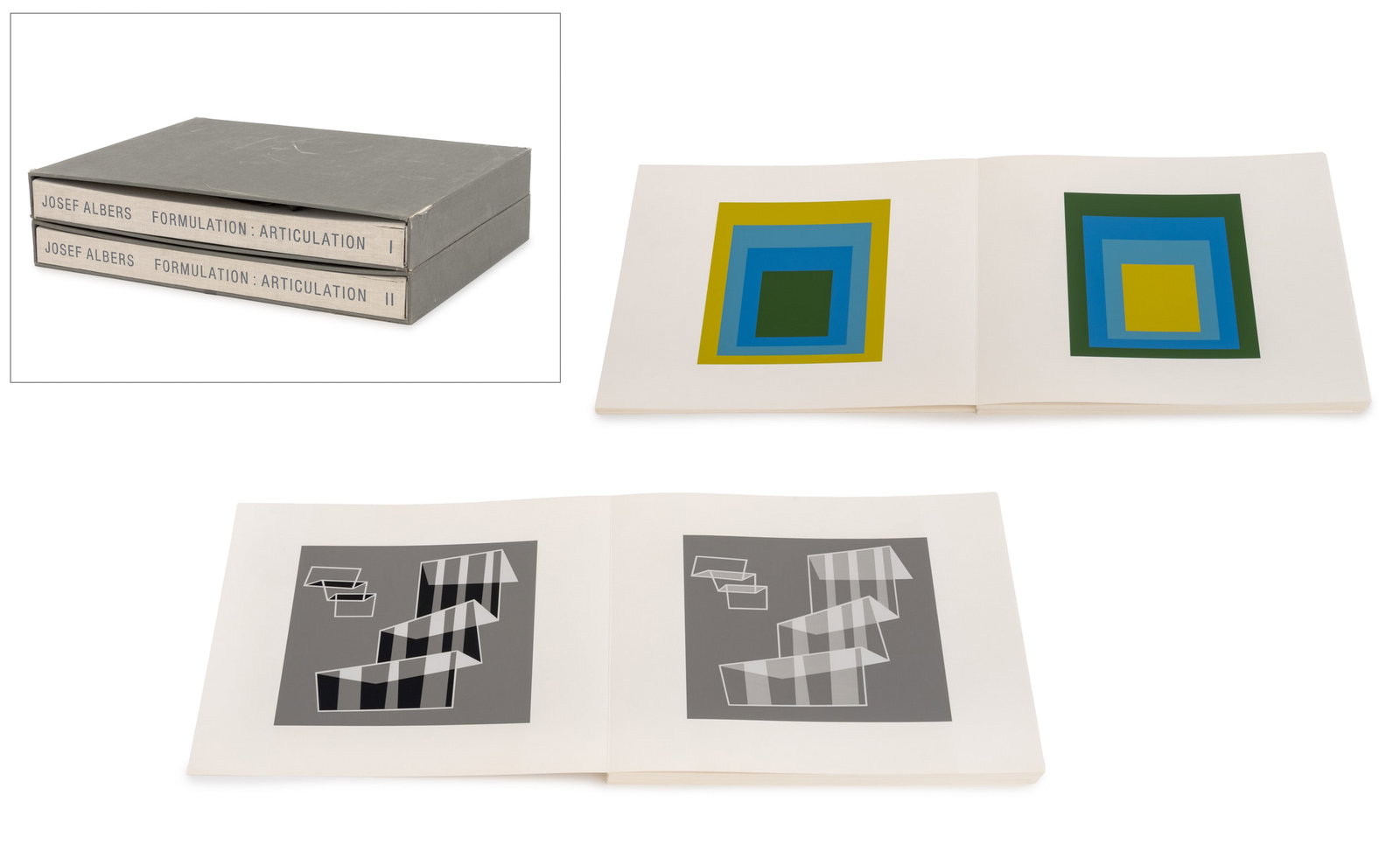 Josef Albers Signed "Foundation: Articulation" (1 of 19)