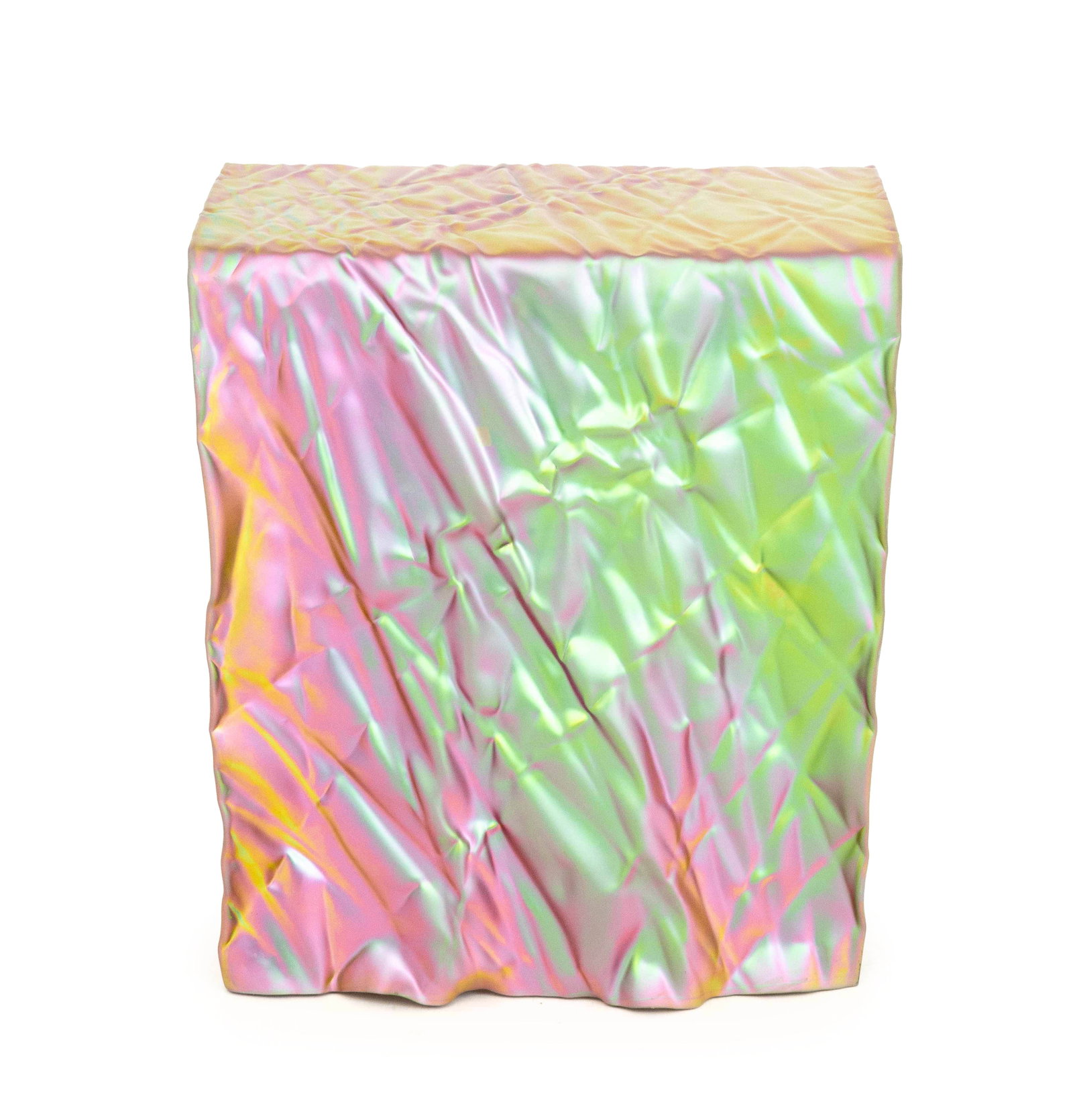 Christopher Prinz "Wrinkled Stool" Side Table - 2