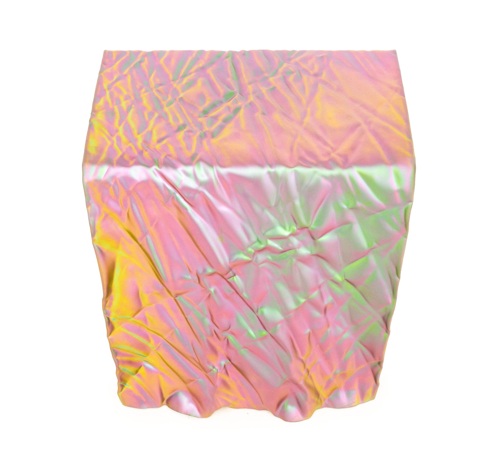 Christopher Prinz "Wrinkled Stool" Side Table - 5