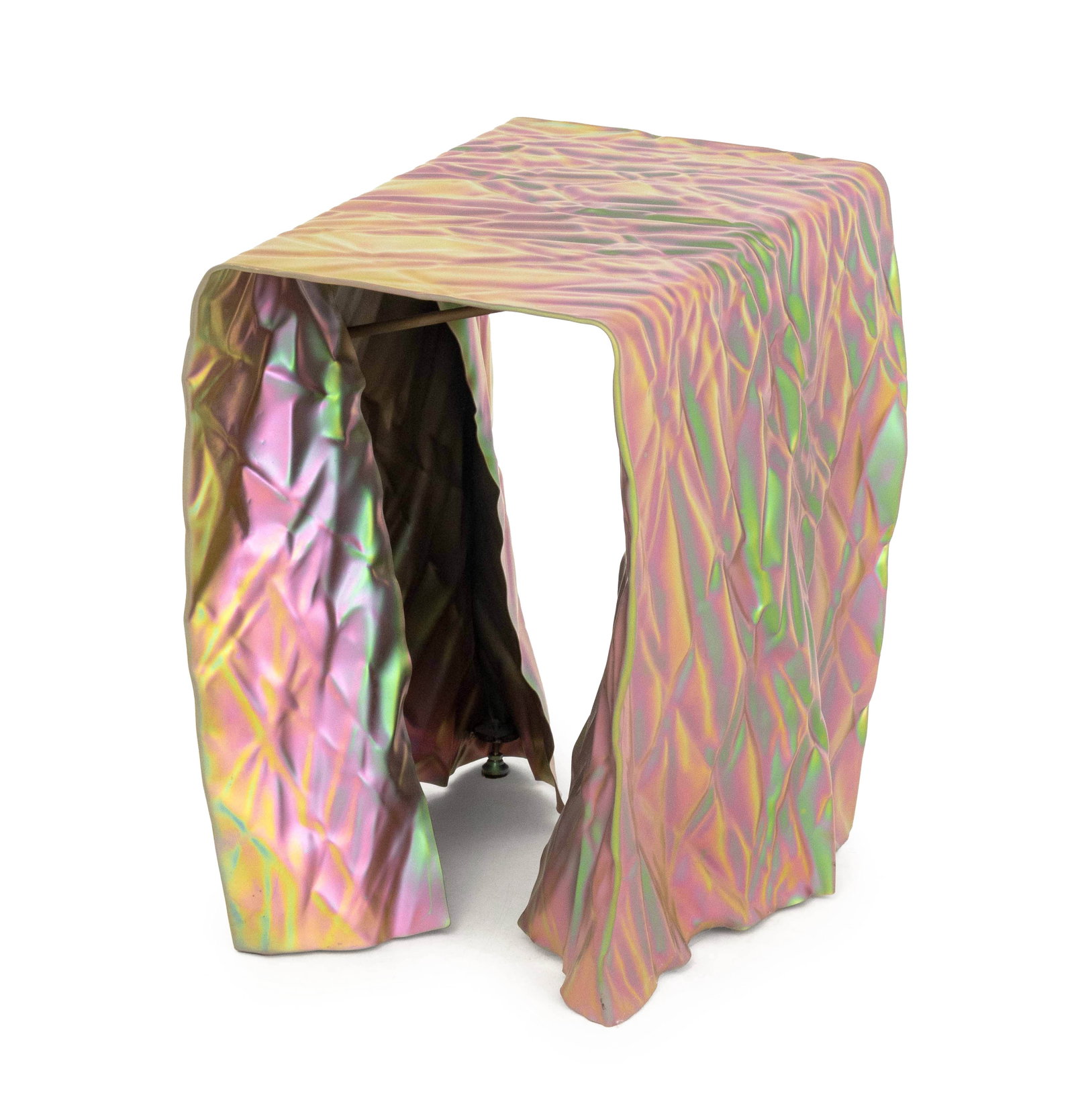 Christopher Prinz "Wrinkled Stool" Side Table - 7