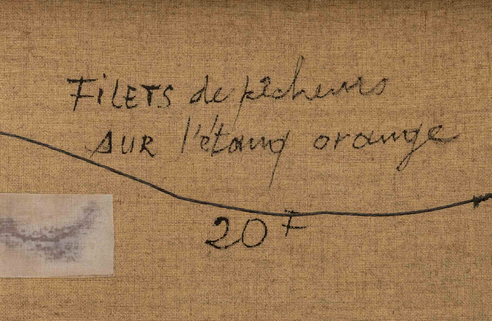 Lebadang "Filets de Pecheurs sur l'Etang Orange" - 10