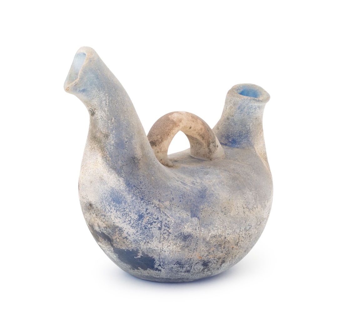 Cenedese Attr. Scavo Glass Double-Spouted Vessel (1 of 12)
