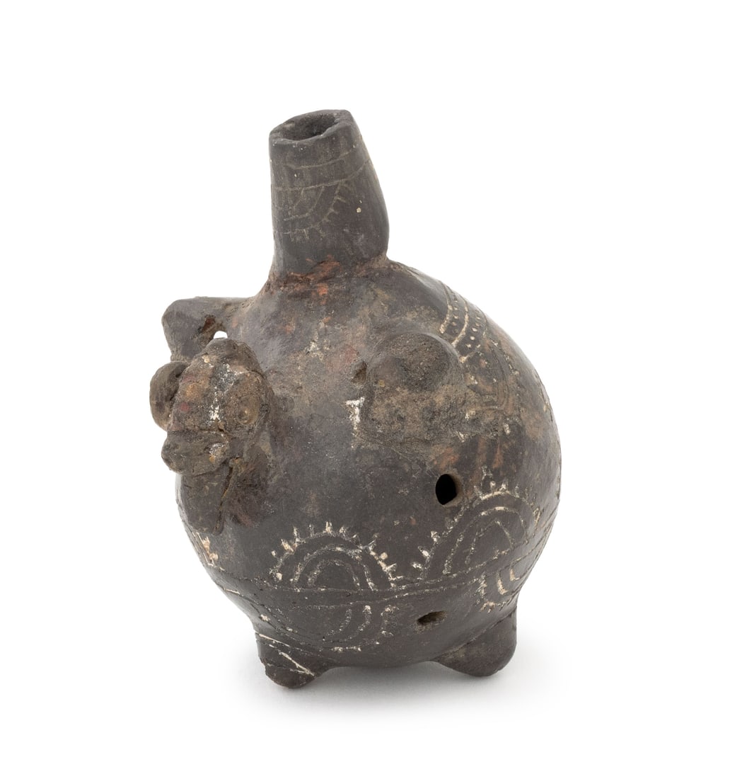 Chimu Pre-Columbian Zoomorphic Ocarina (1 of 9)