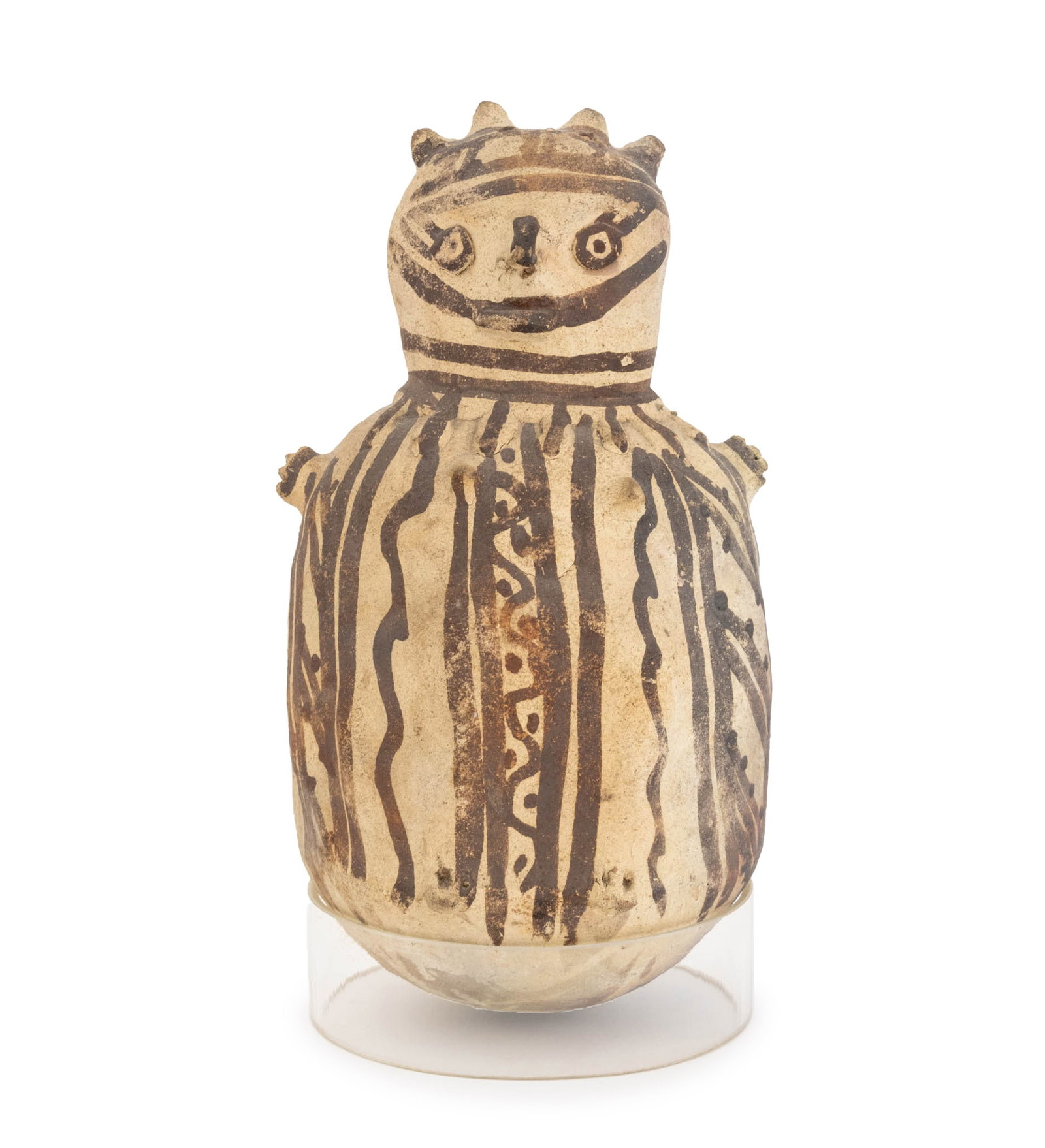 Chancay Bichrome Pottery Anthropomorphic Figure (1 of 8)