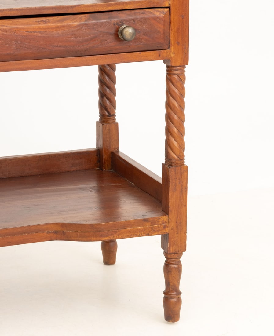 Victorian Mahogany Rectangular Dumb Waiter - 5